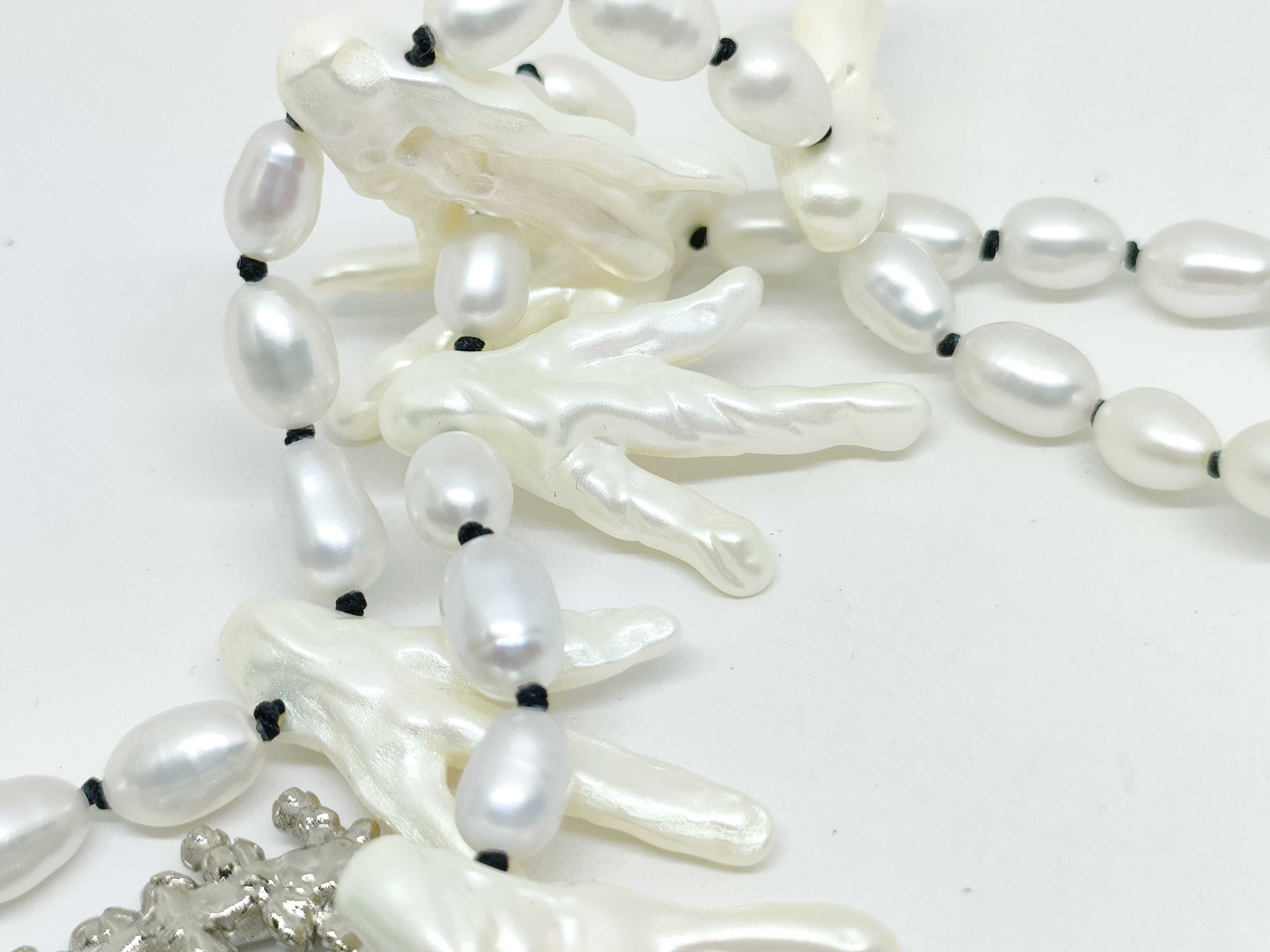 Denima Tears Pearl Necklace, 43.7g — view 8