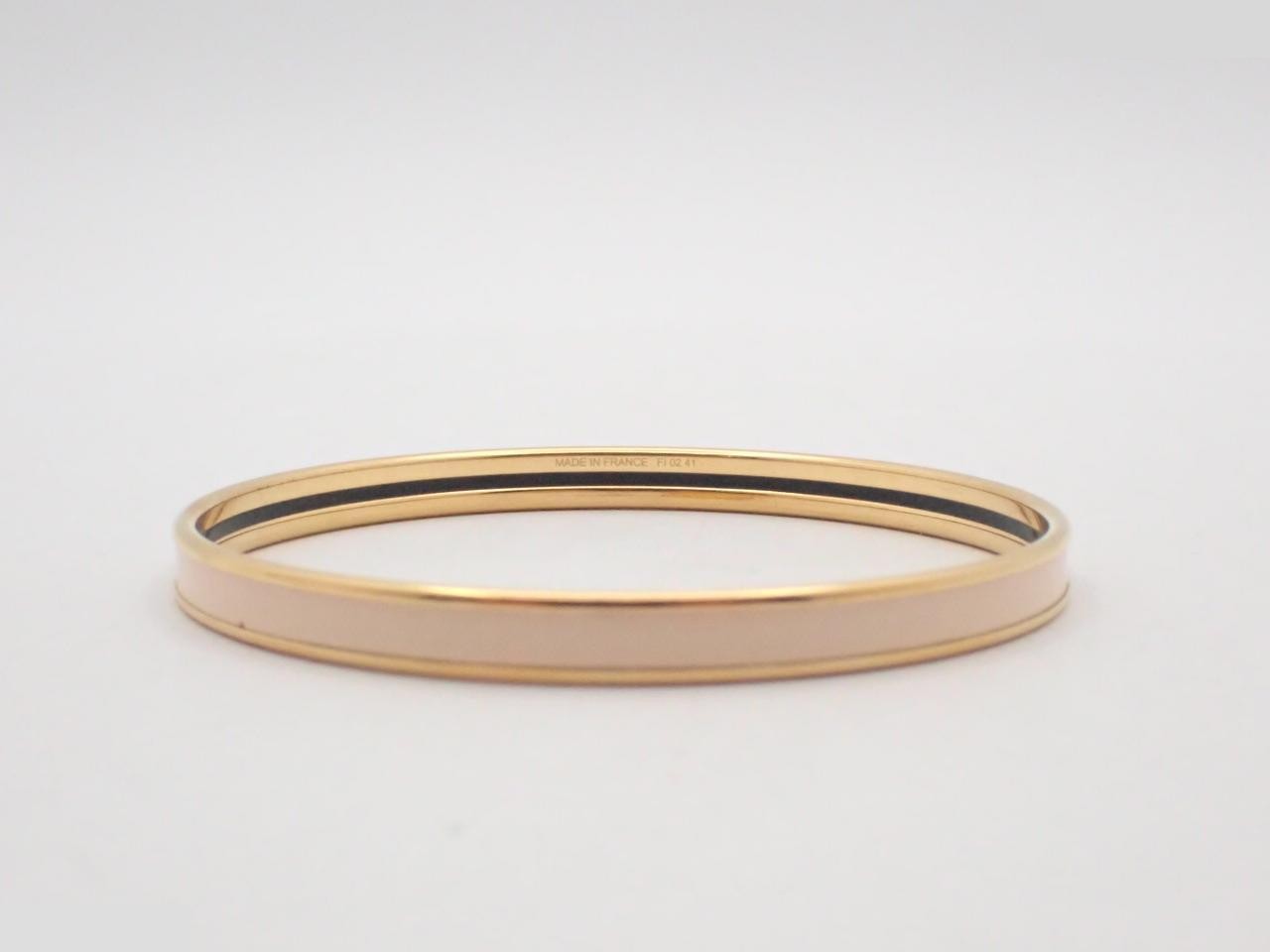 Enamel Beige/GP, wrist circumference approximately 19.5 cm — view 2