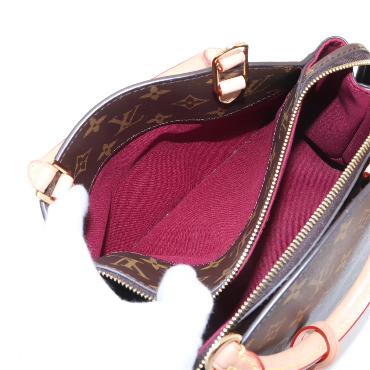 Monogram Petit Palais PM M45900 Brown (RFID detected) — view 9