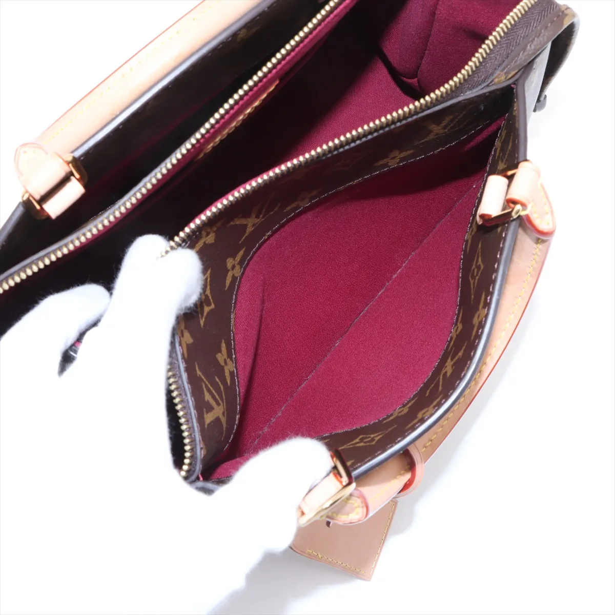 Monogram Petit Palais PM M45900 Brown (RFID detected) — view 10