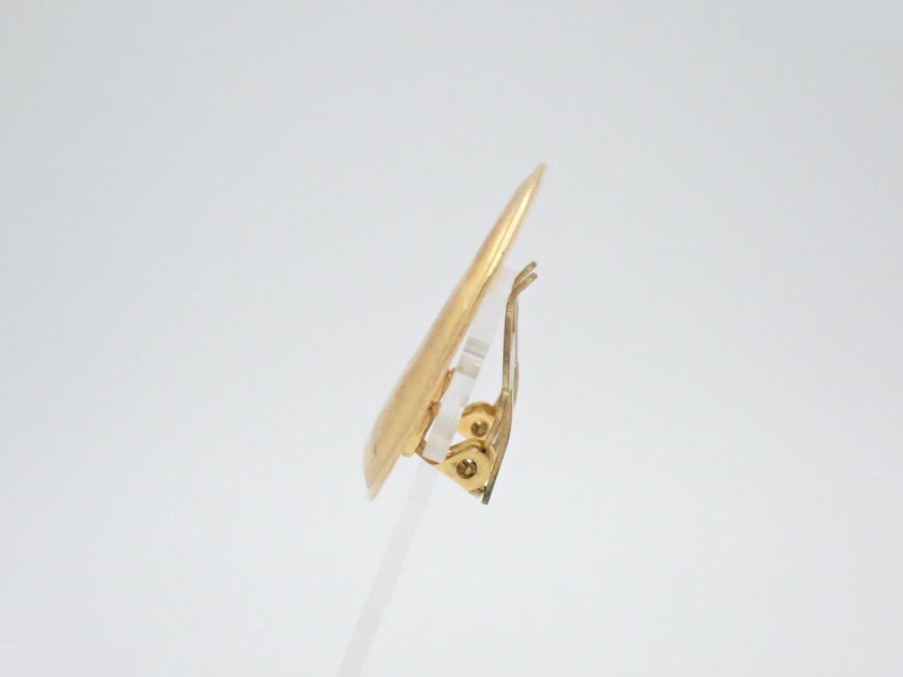 Coco Mark Gold Earrings — view 3