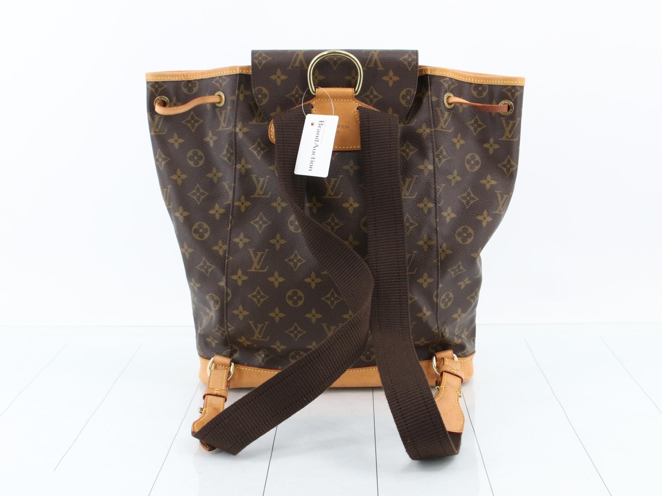 LV Monogram Montsouris GM M51135 BA1927 (Stain on bottom) — view 2