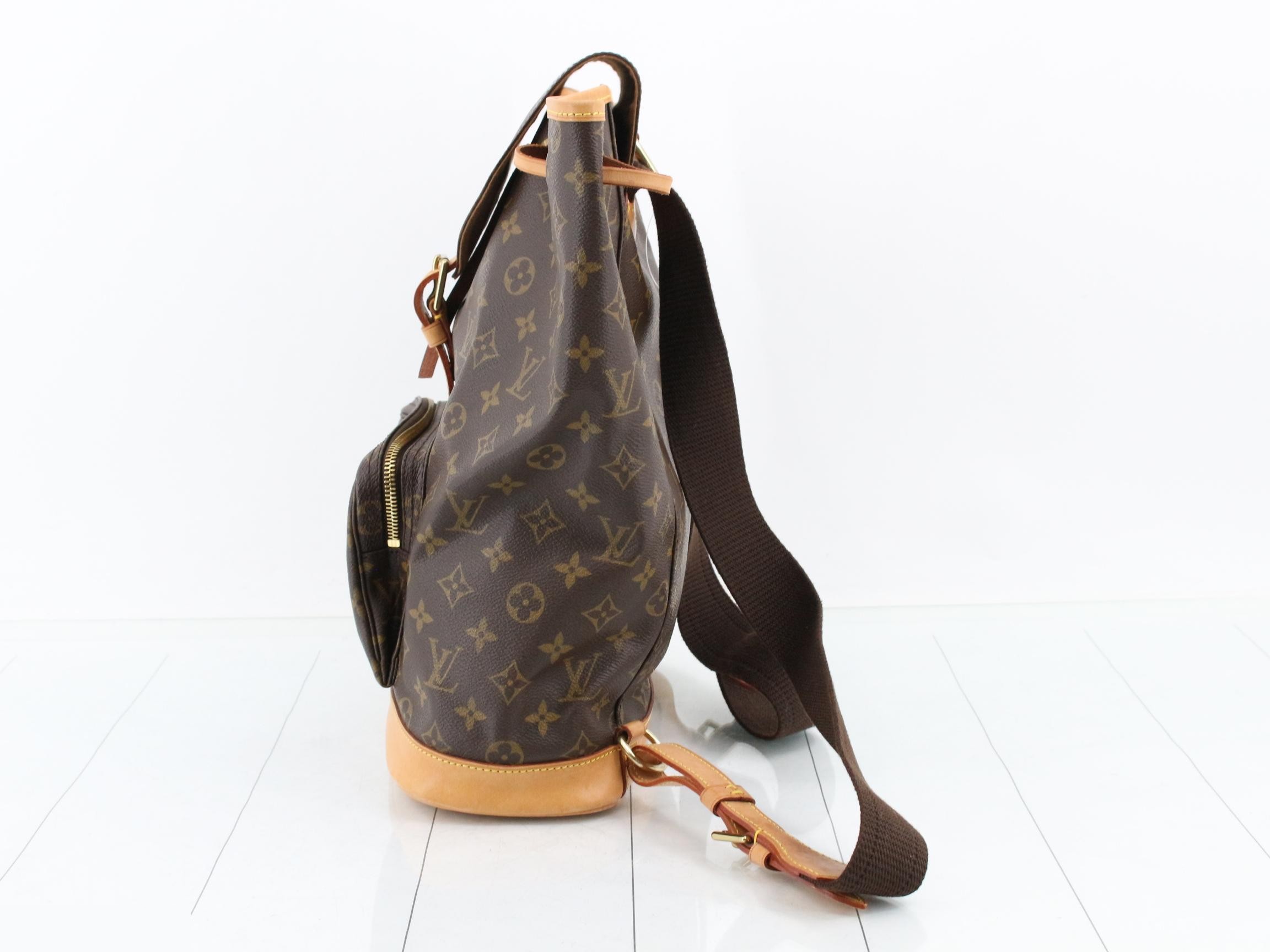 LV Monogram Montsouris GM M51135 BA1927 (Stain on bottom) — view 3