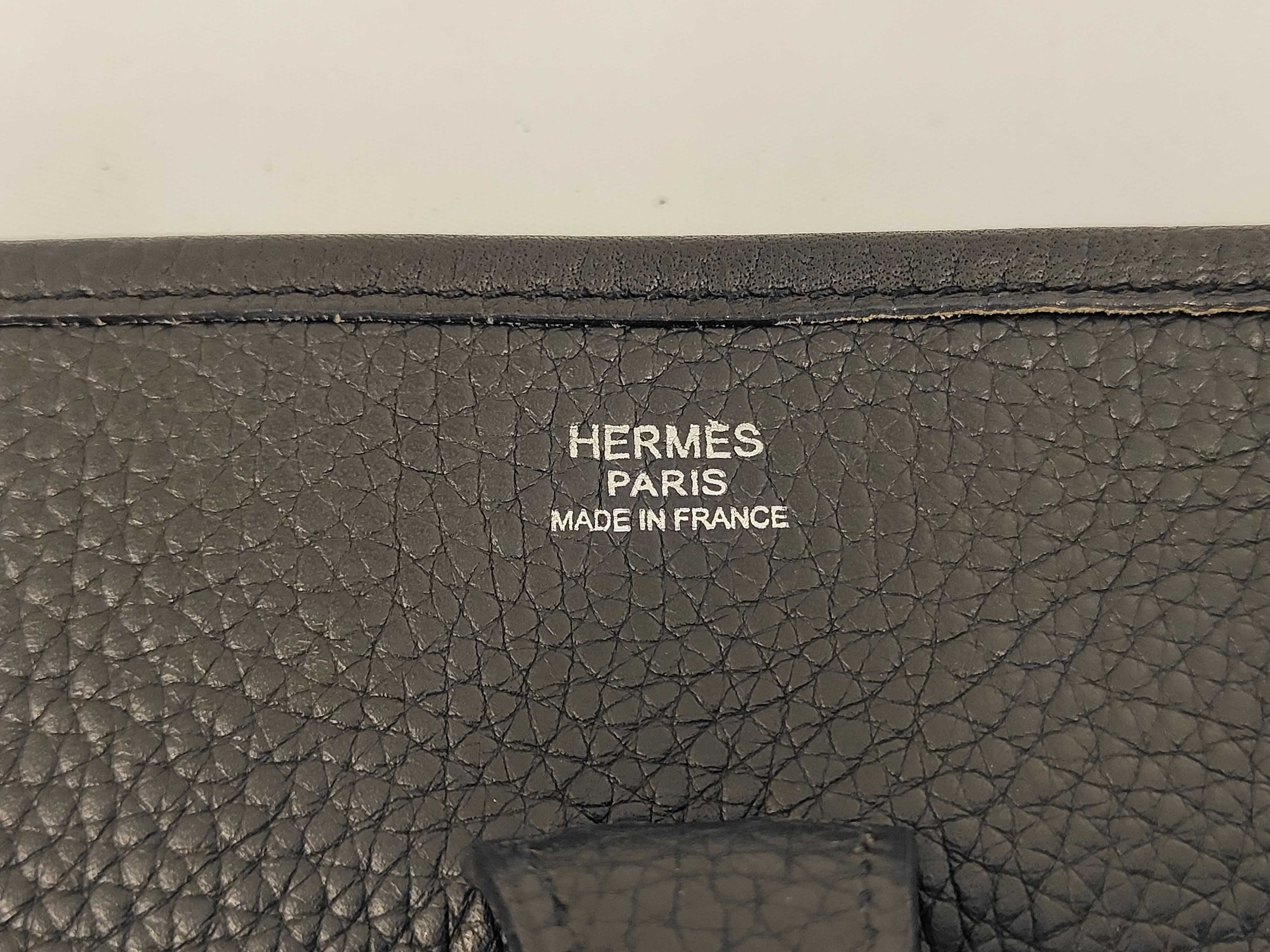 Evelyne Black Leather Shoulder Bag — view 7