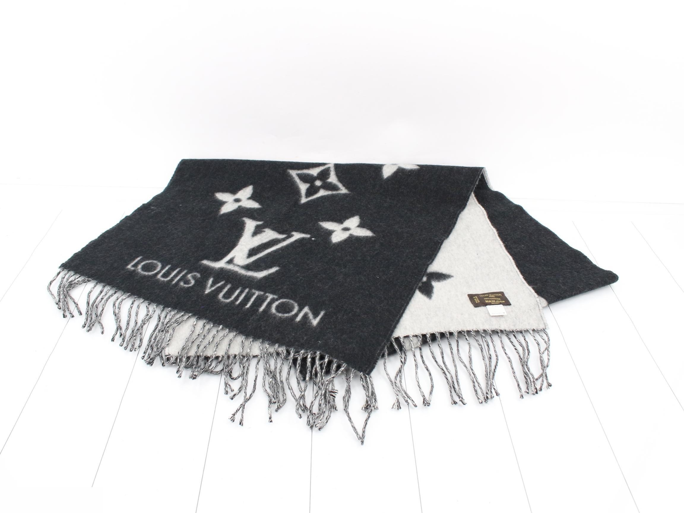 Reykjavik Reversible Scarf, 100% Cashmere — view 2