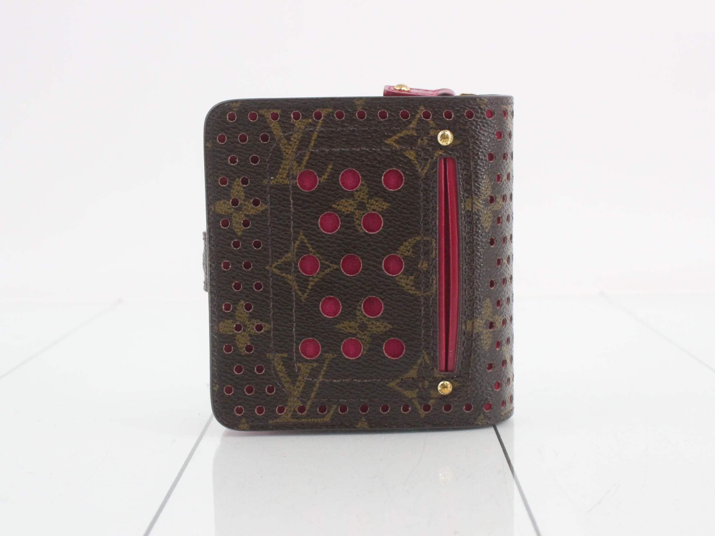 Perfo Compact Zip Fuchsia — view 2