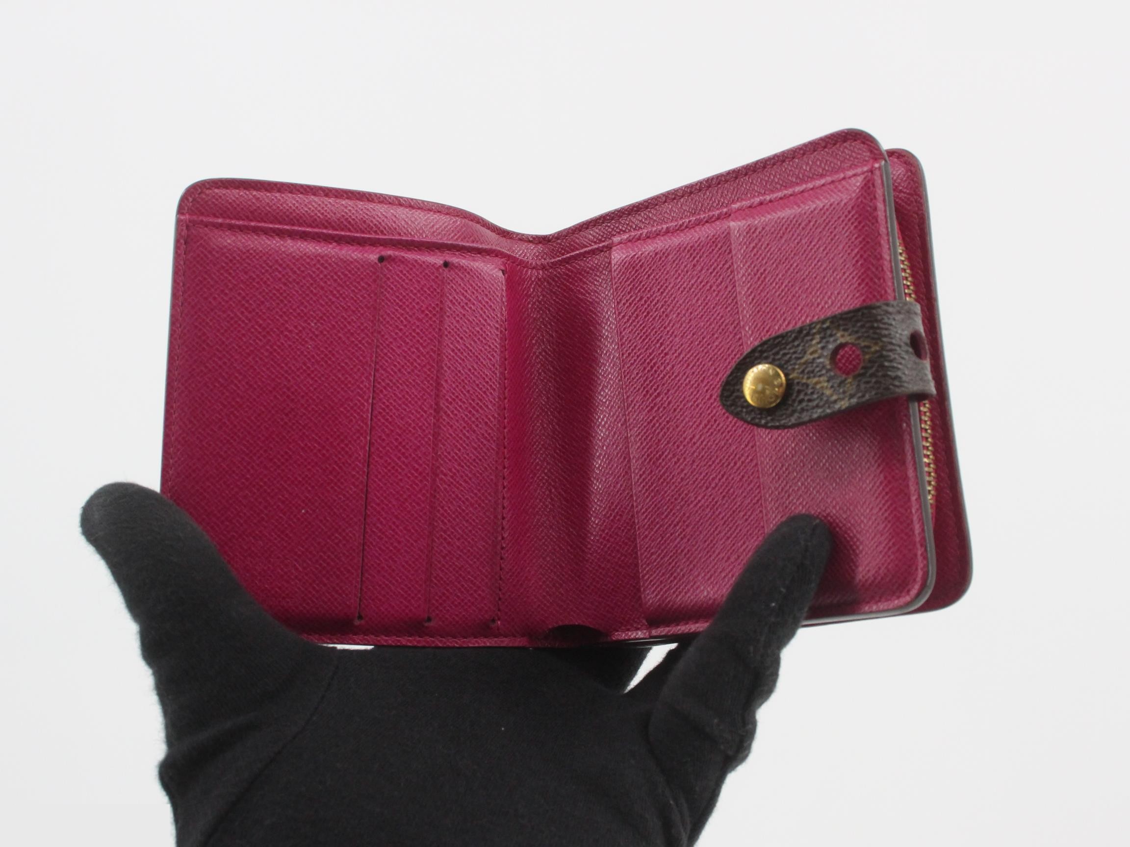 Perfo Compact Zip Fuchsia — view 4