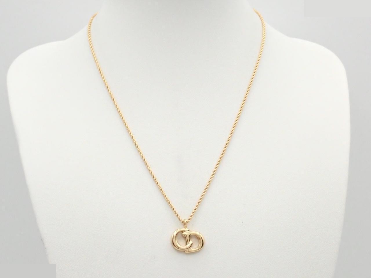 Gold necklace, chain approximately 43cm — view 3