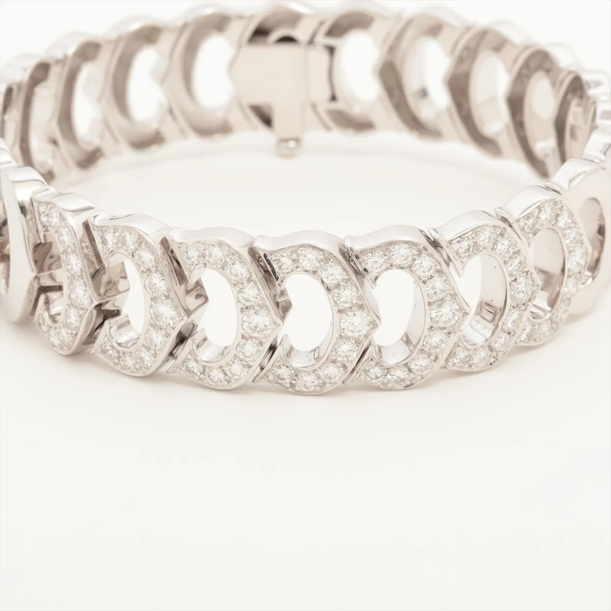 C de Cartier diamond bracelet 750(WG) 48.8g 846568 — view 3
