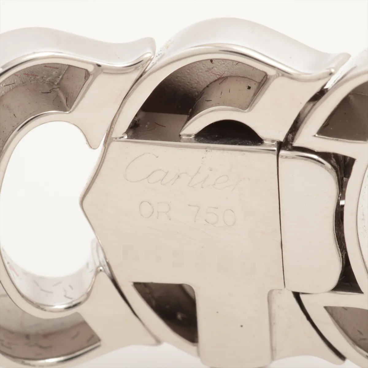 C de Cartier diamond bracelet 750(WG) 48.8g 846568 — view 6