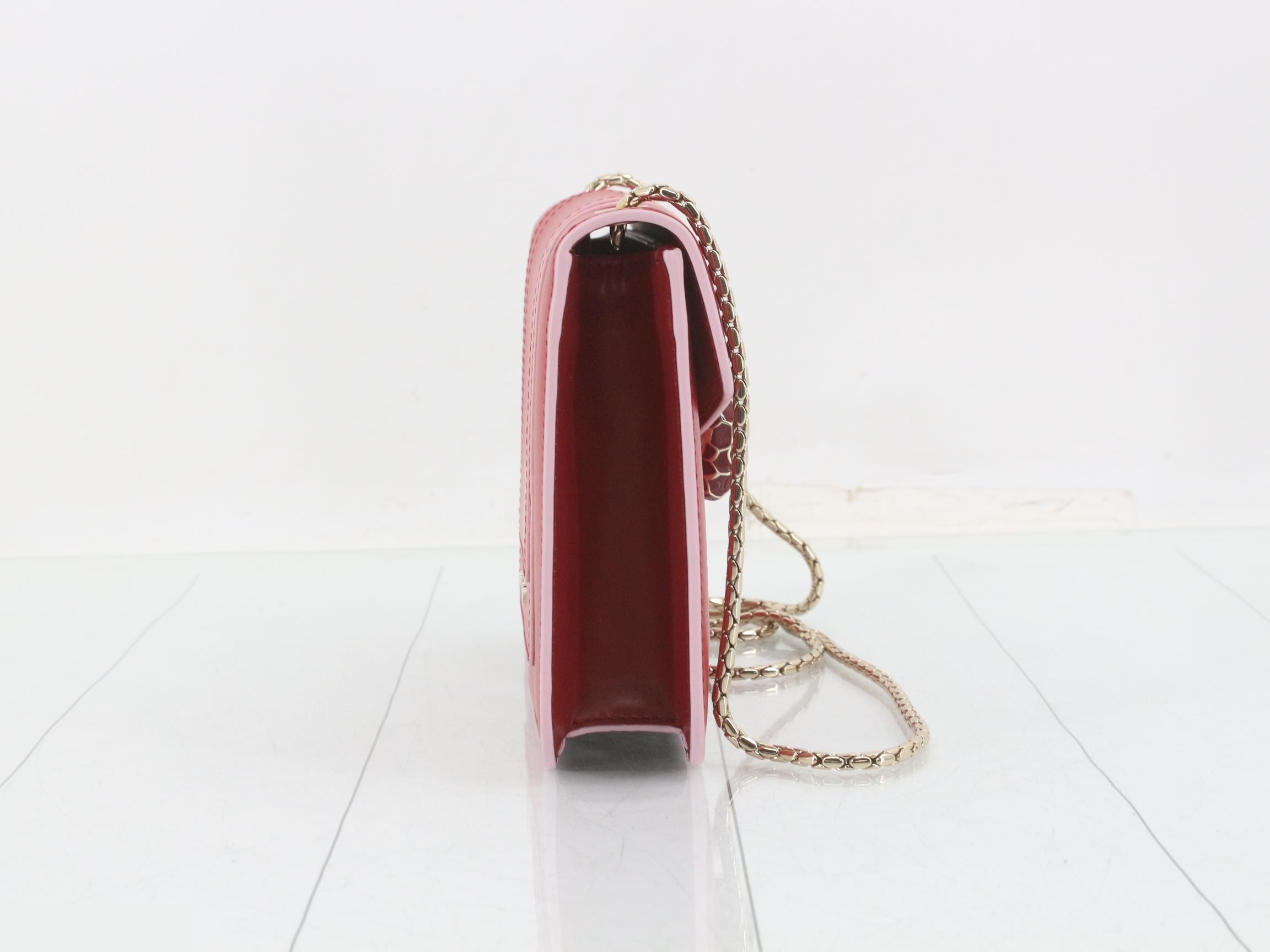 Serpenti Forever Shoulder Bag with Mirror — view 4
