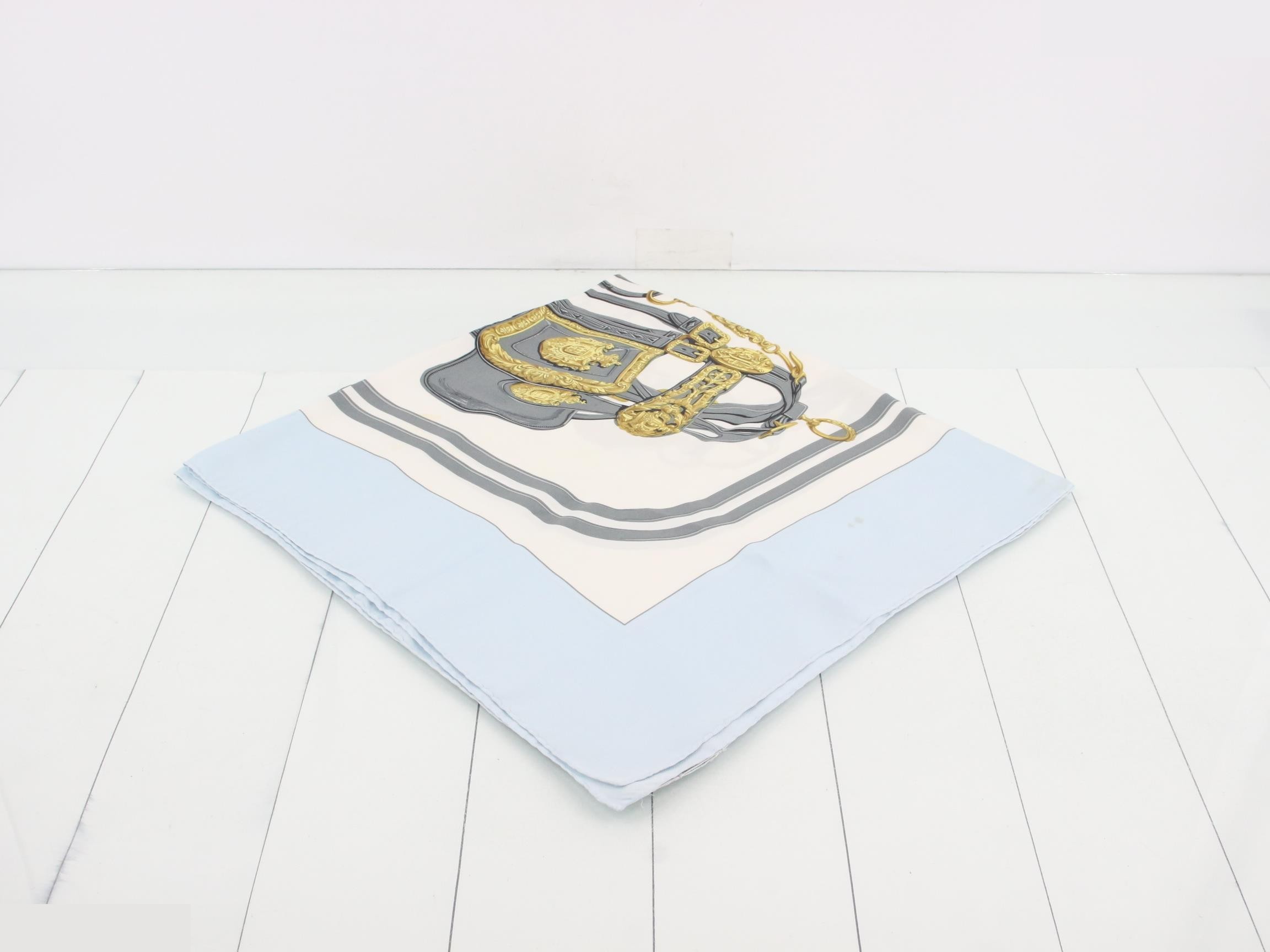 Carré 90 Silk Brides de Gala Scarf — view 2