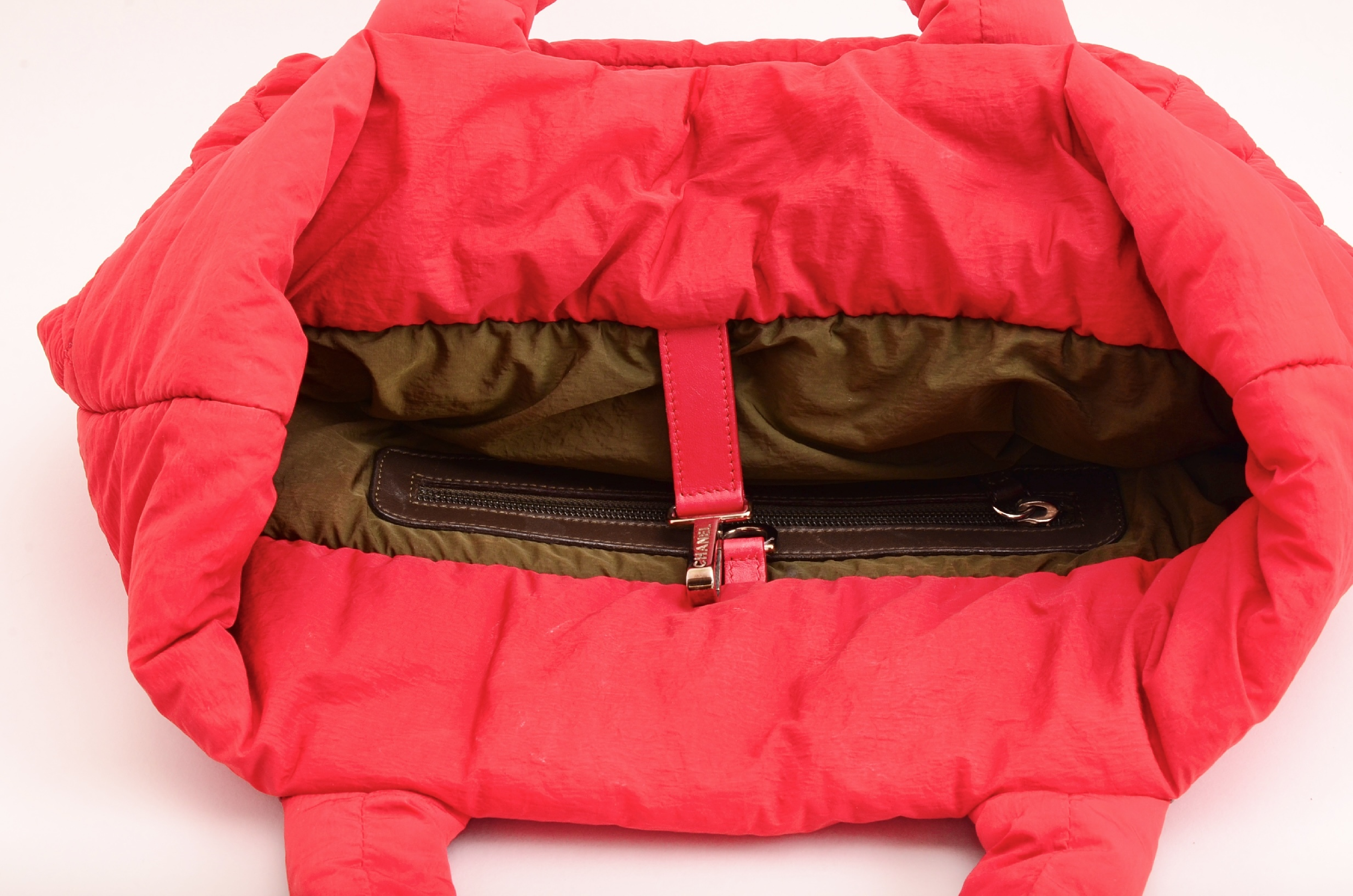 Coco Cocoon Handbag, Red Tote Bag — view 8