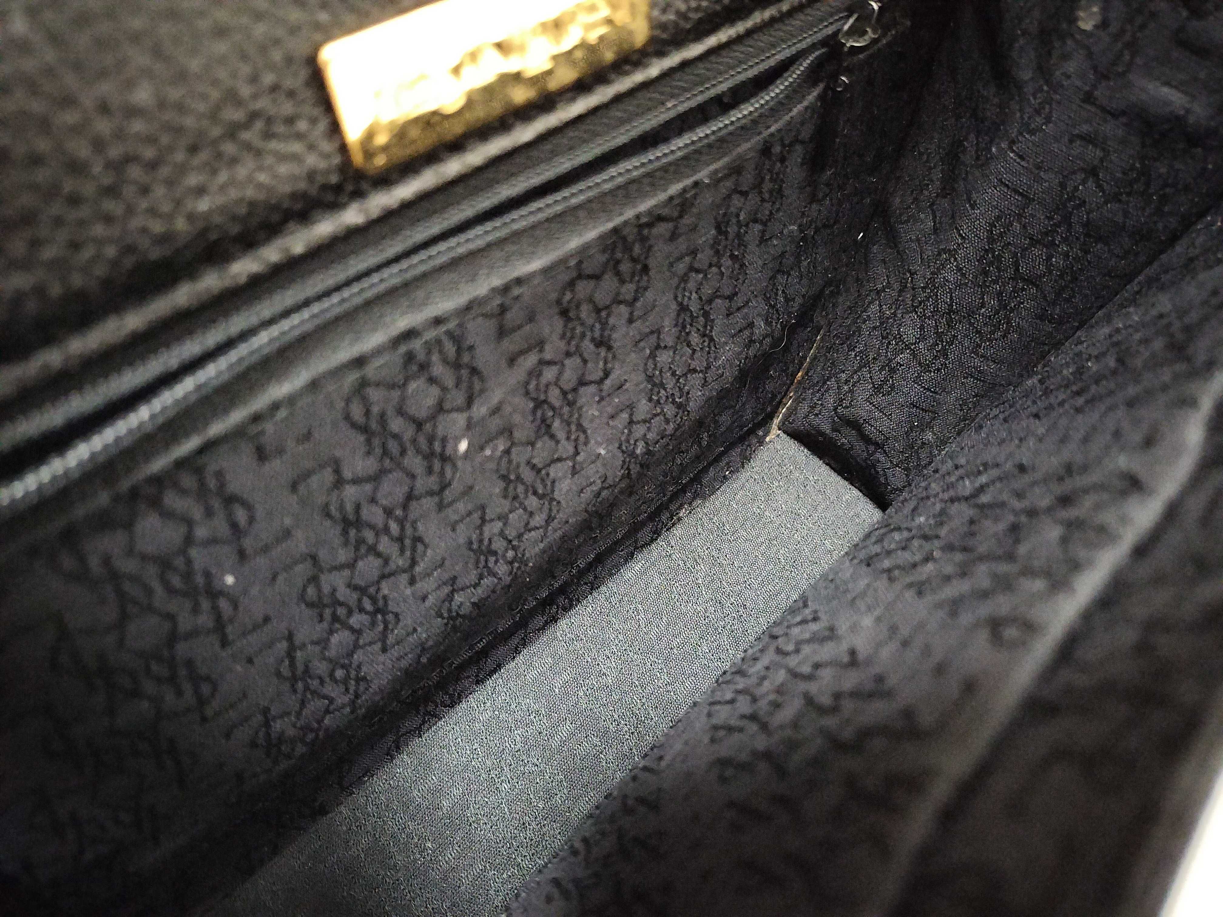 shoulder bag, leather, black. — view 13