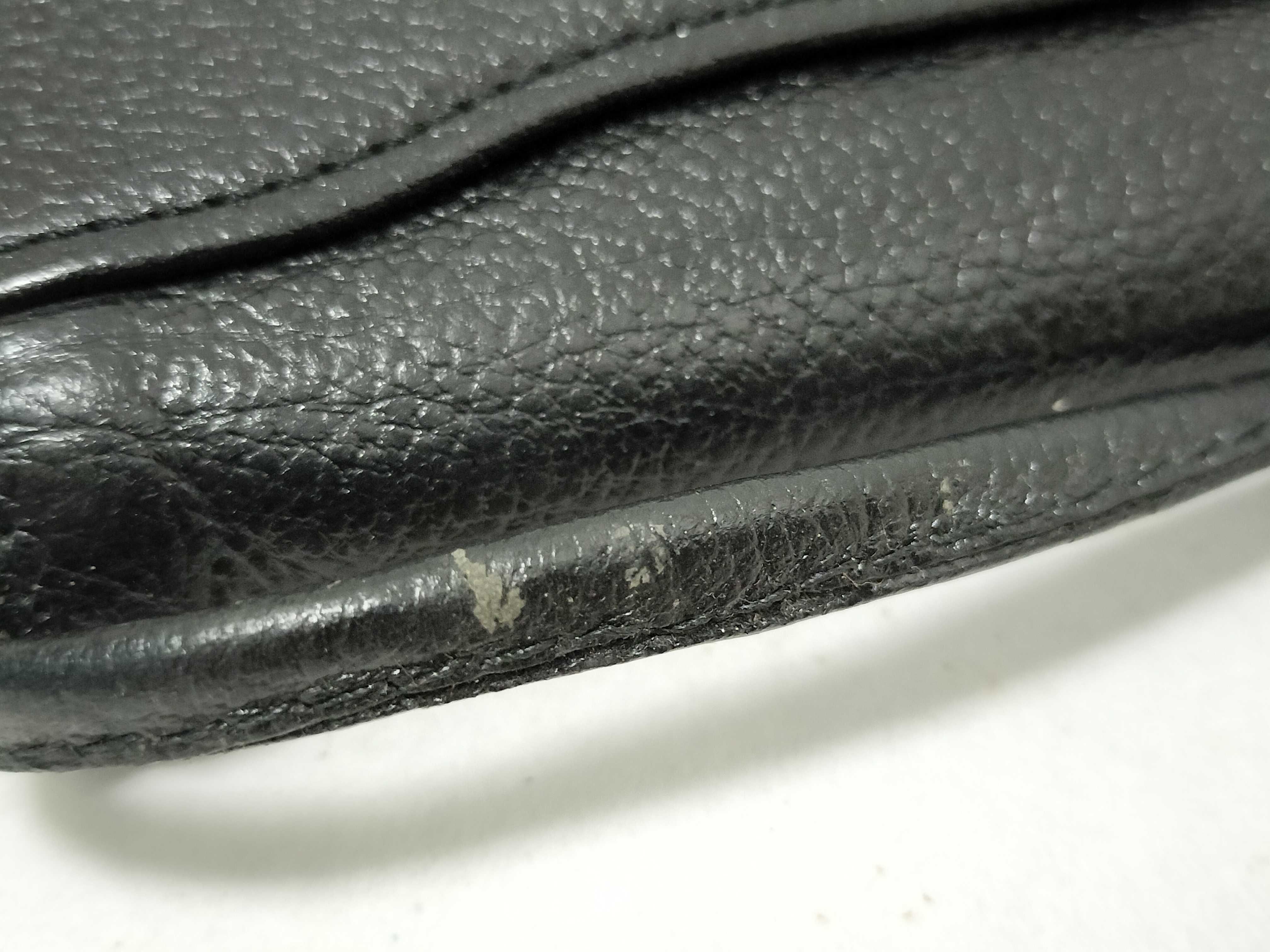 shoulder bag, leather, black. — view 14