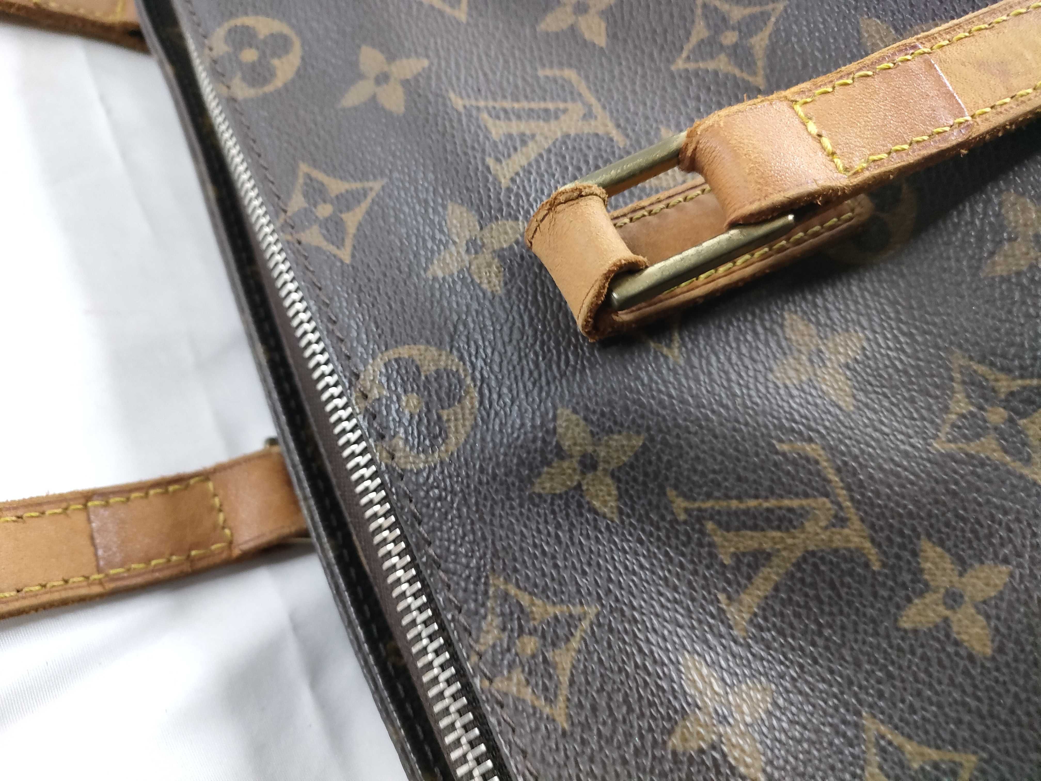 Monogram Vuitton Monogram Cabas Mezzo Tote Bag — view 9