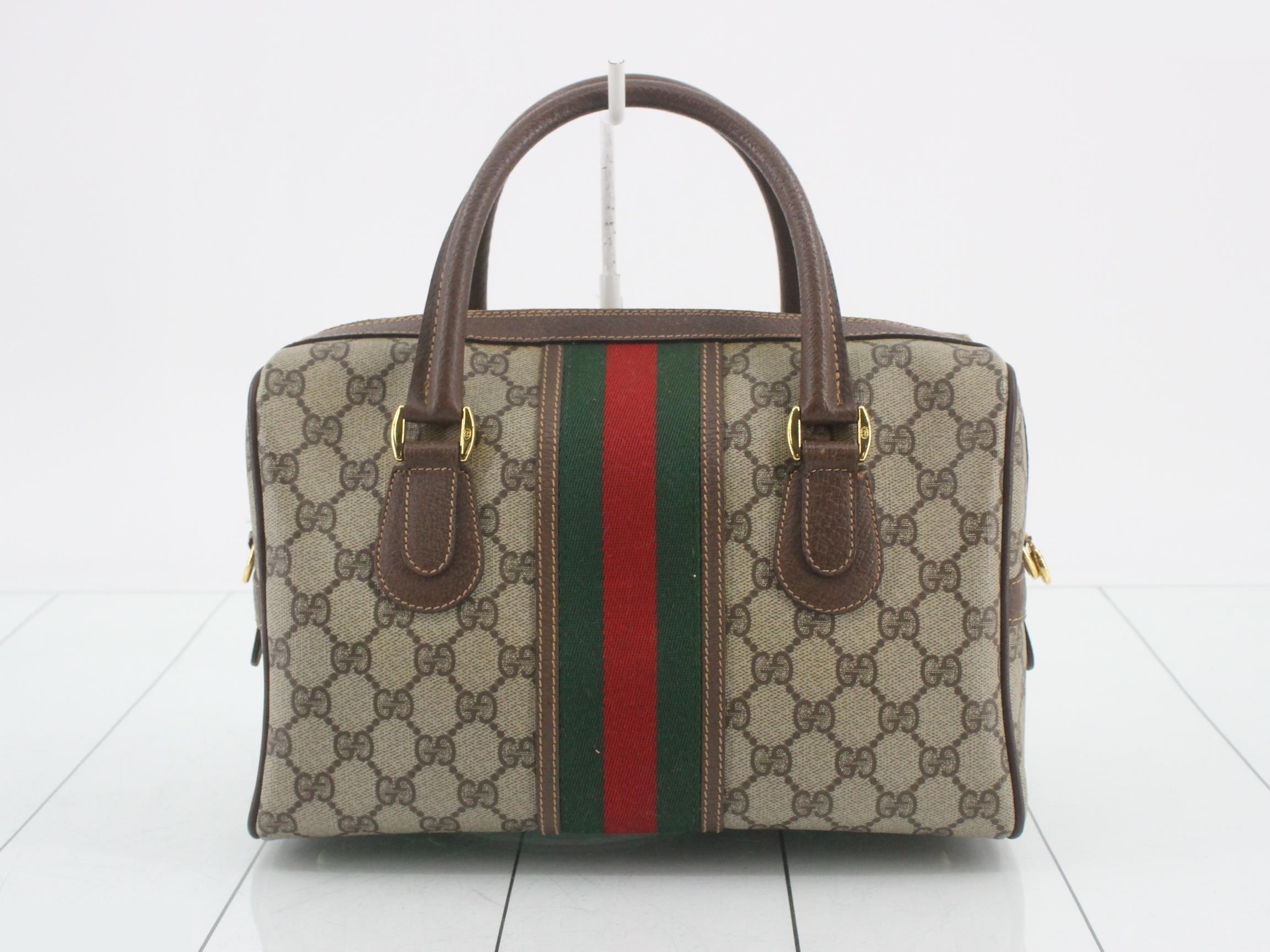 GG Supreme Sherry Line 2-Way Boston Bag — view 2