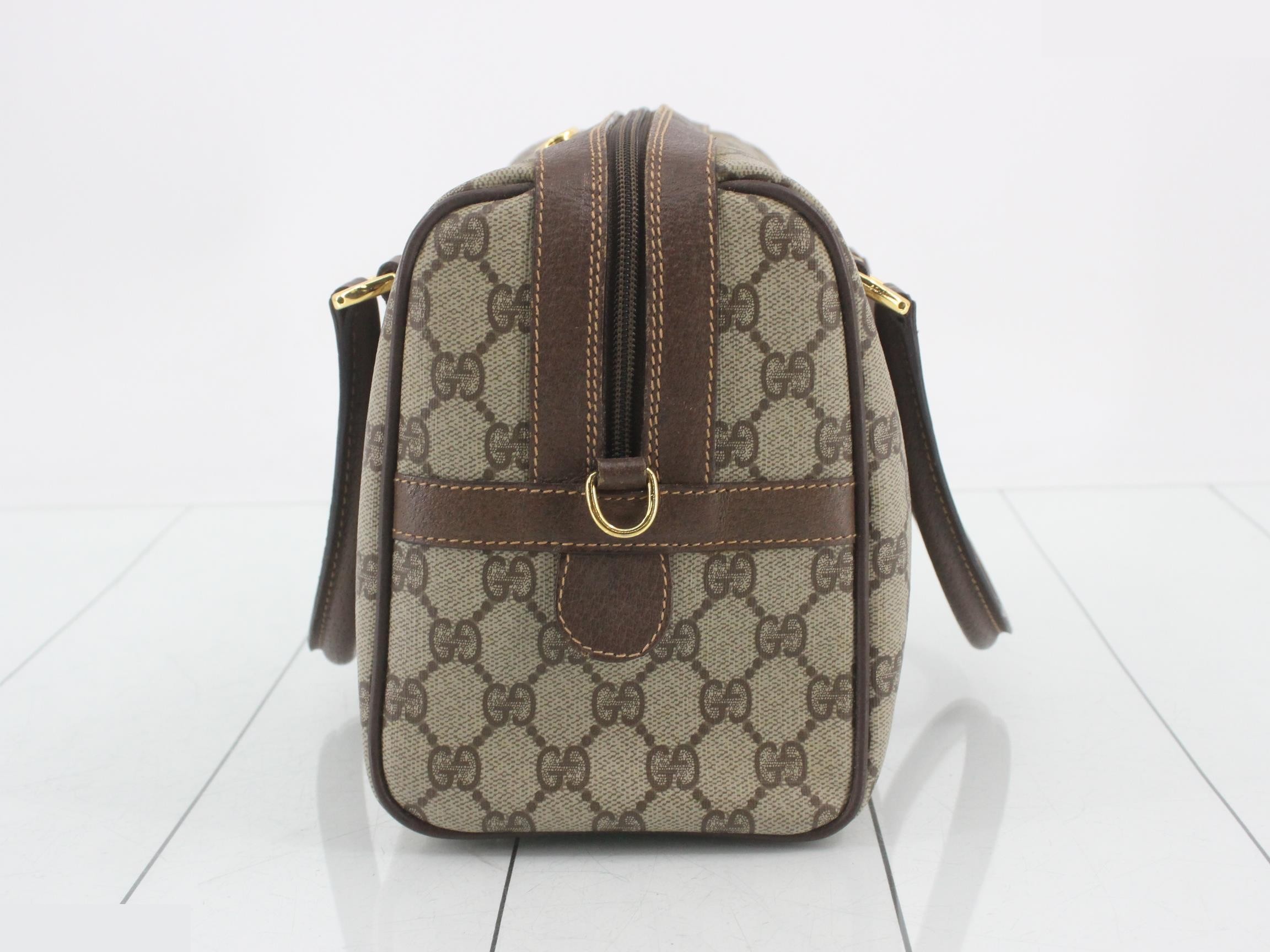 GG Supreme Sherry Line 2-Way Boston Bag — view 3