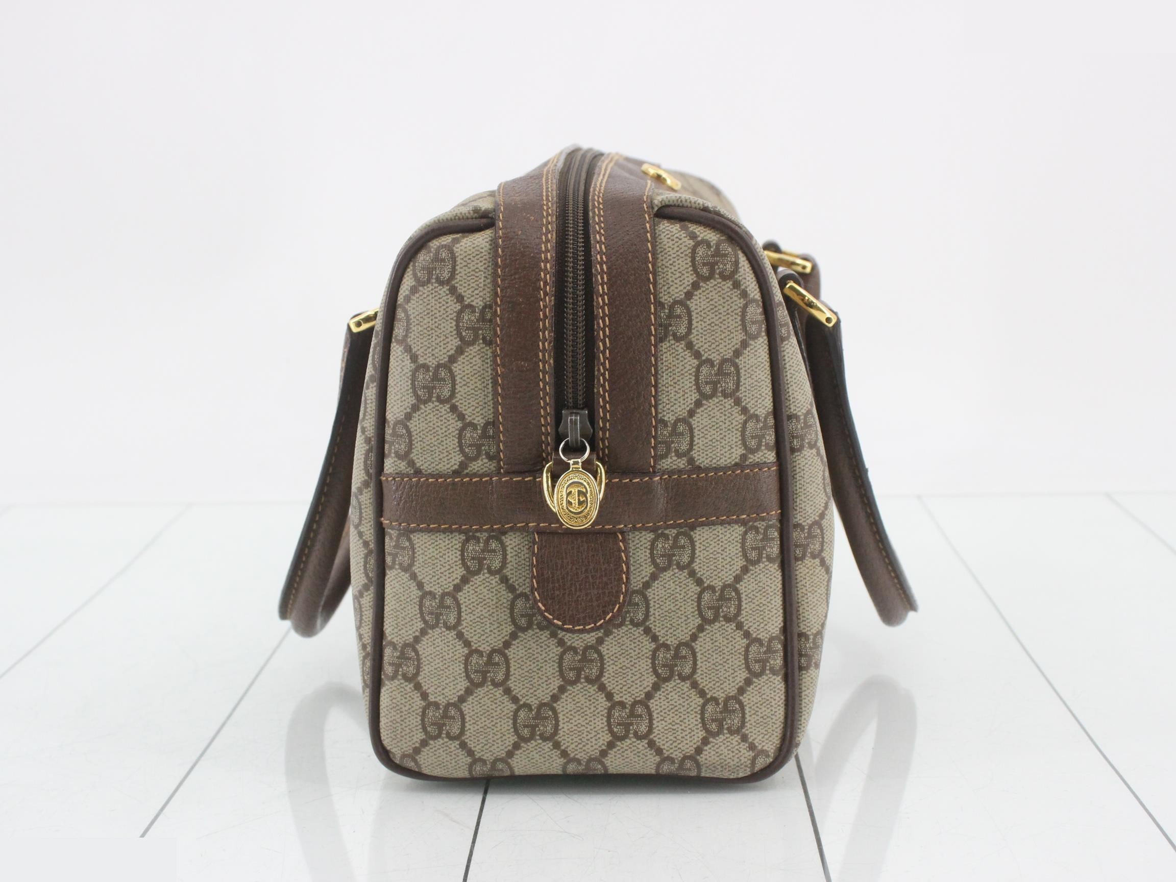GG Supreme Sherry Line 2-Way Boston Bag — view 4
