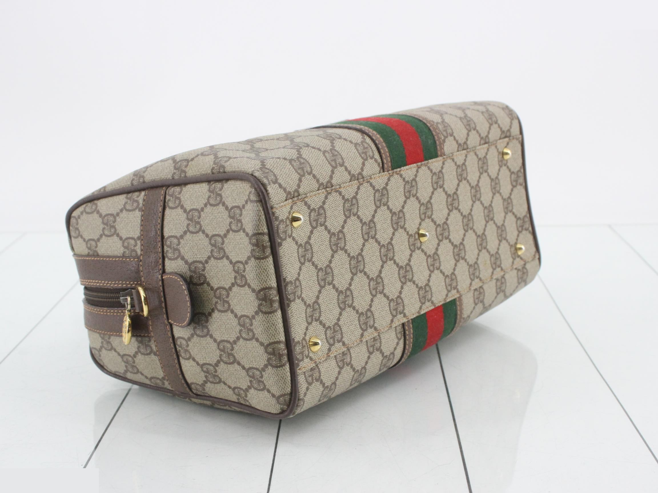 GG Supreme Sherry Line 2-Way Boston Bag — view 5
