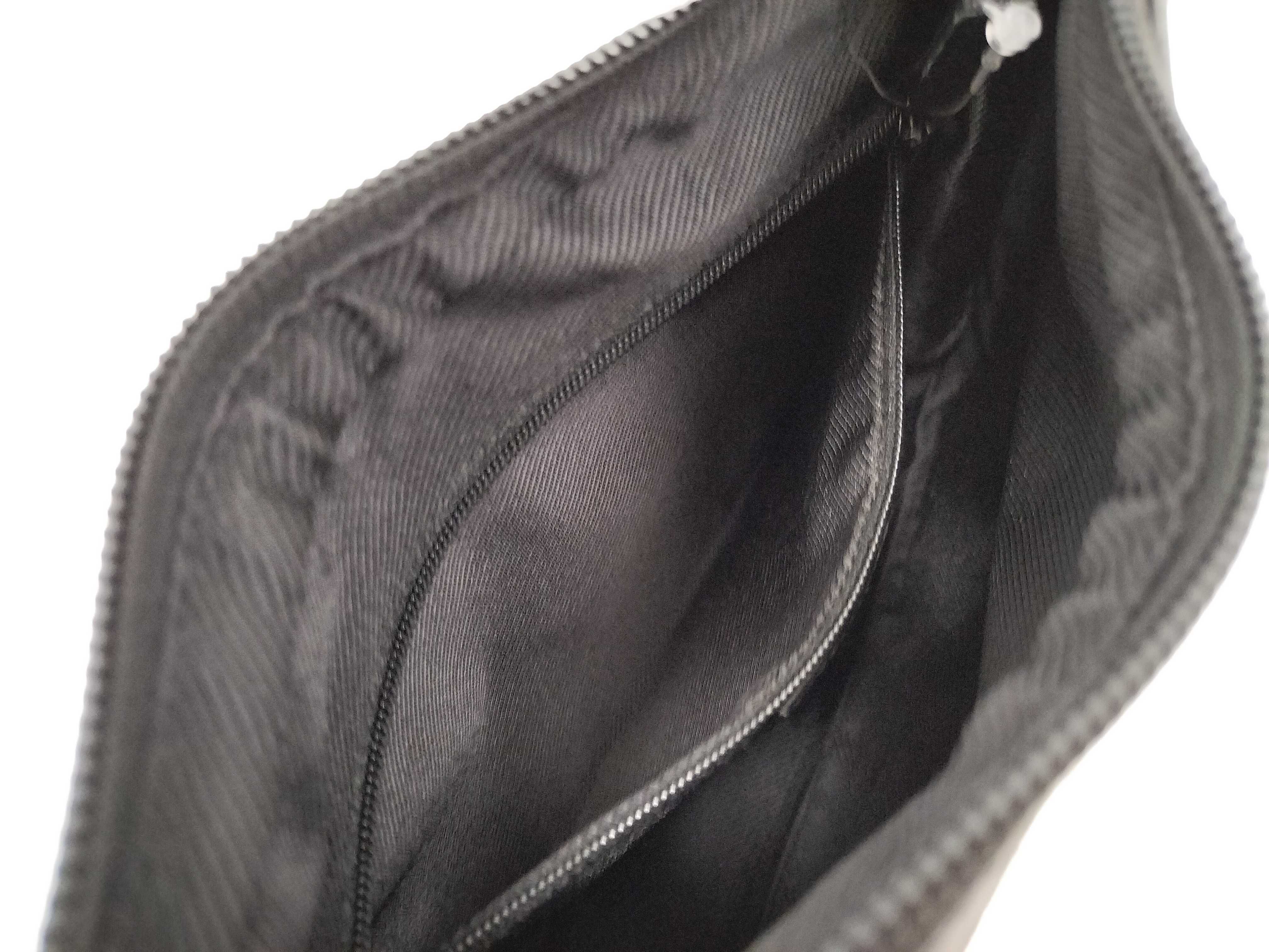 GG Canvas One-Shoulder Bag (Black) — view 11