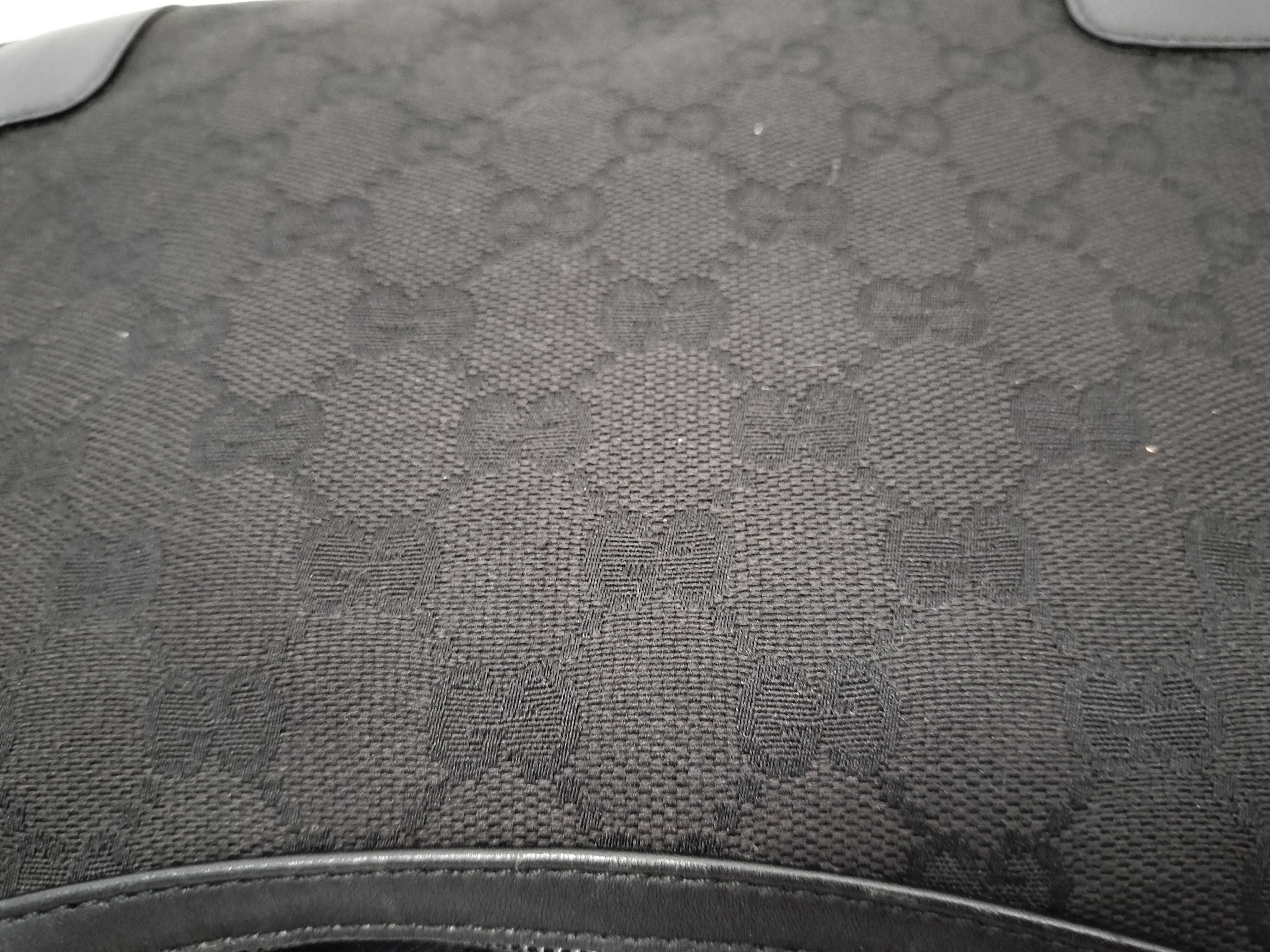 GG Canvas One-Shoulder Bag (Black) — view 14