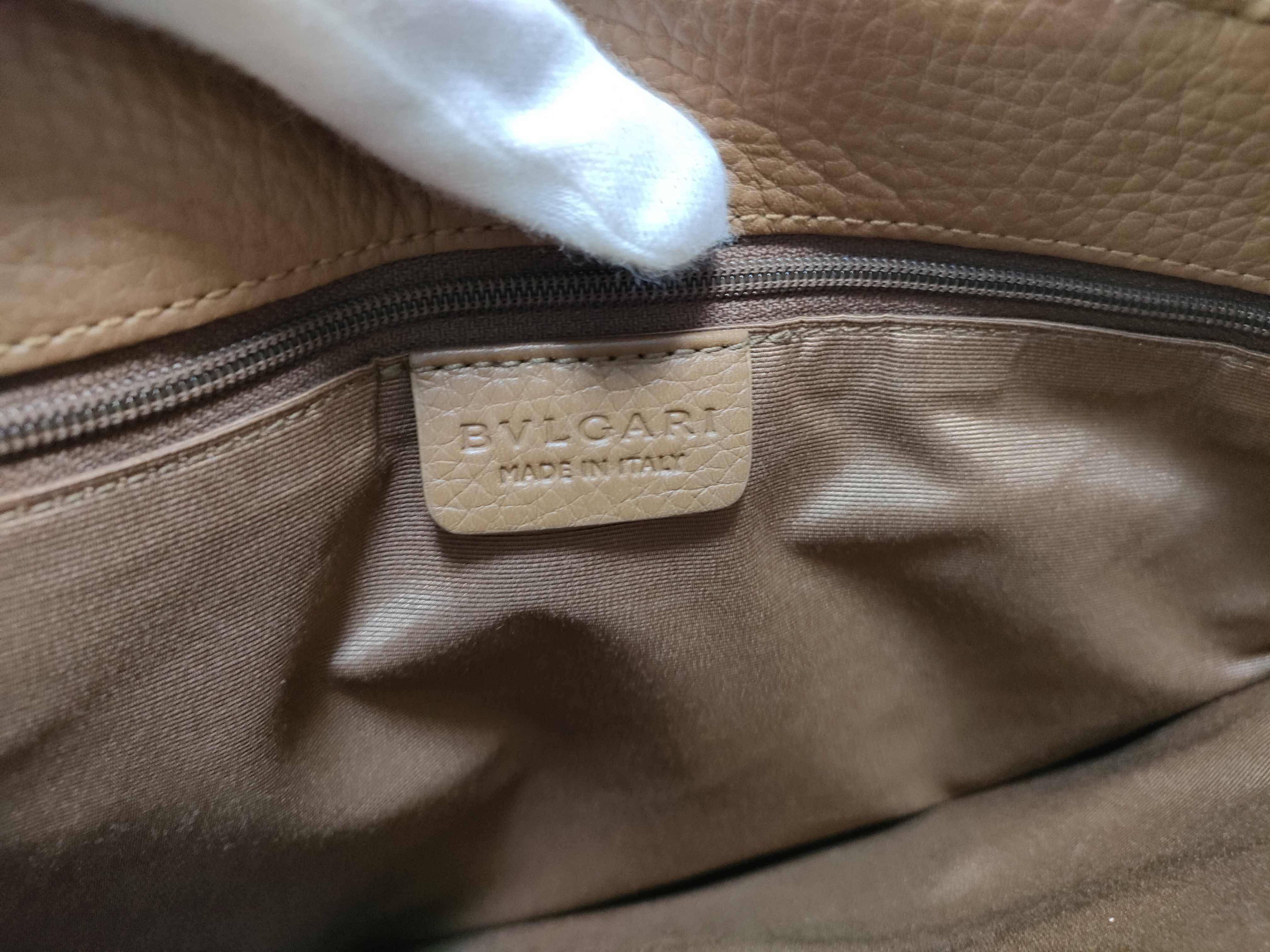 Logomania Maxi Letter Canvas Leather Tote Bag — view 14
