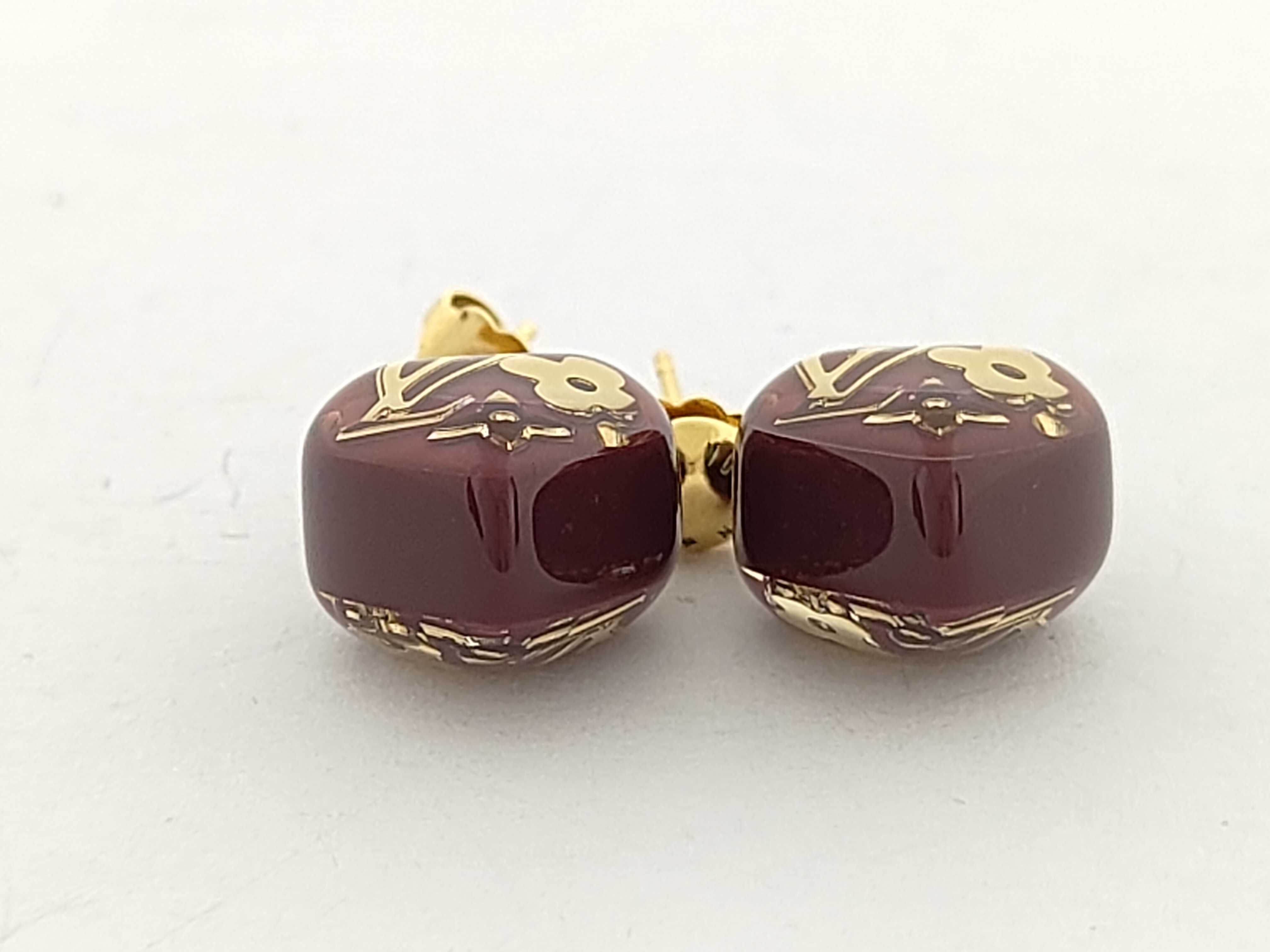 Earrings Inclusion Bordeaux Earrings — view 3