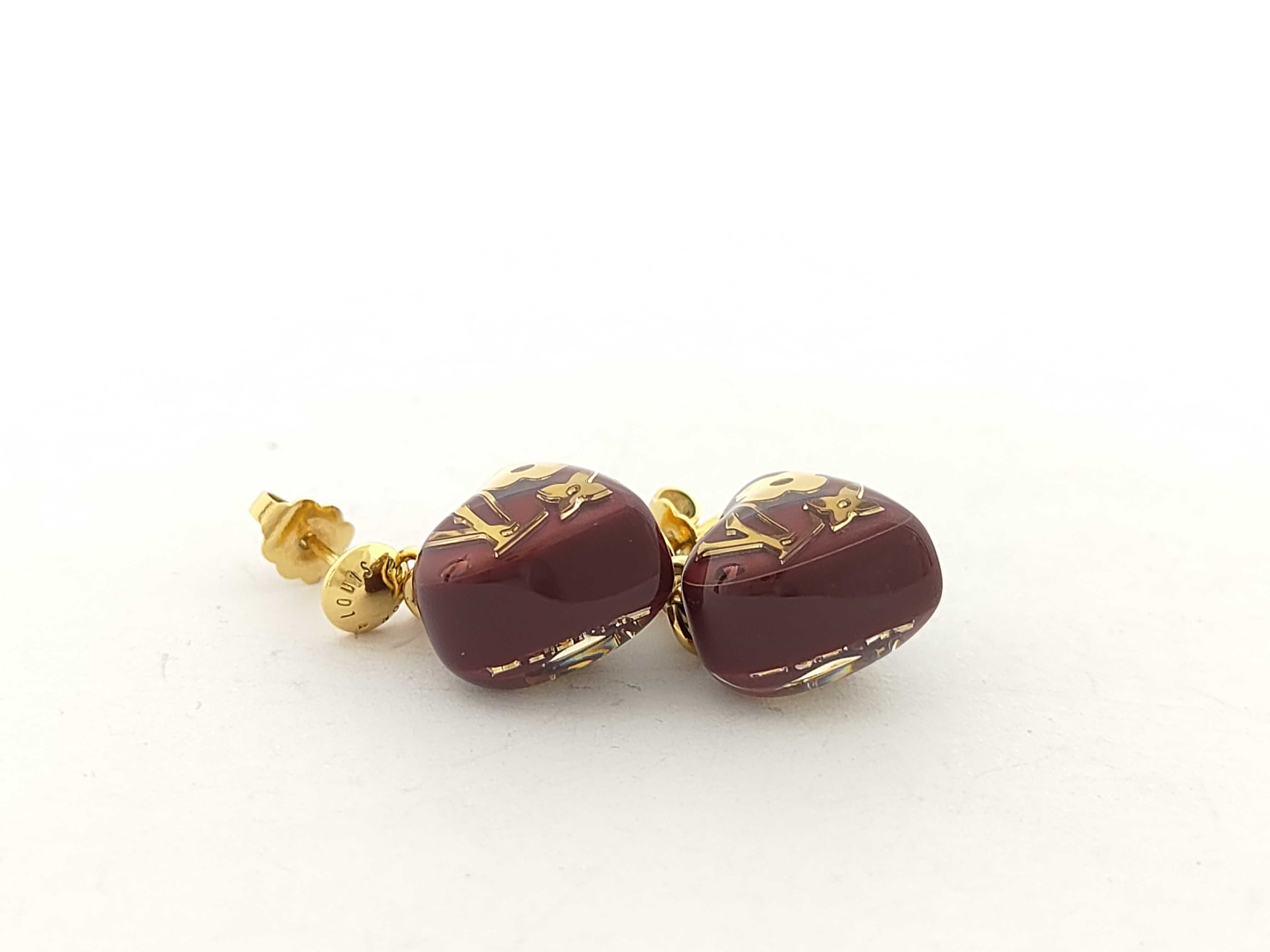 Earrings Inclusion Bordeaux Earrings — view 5