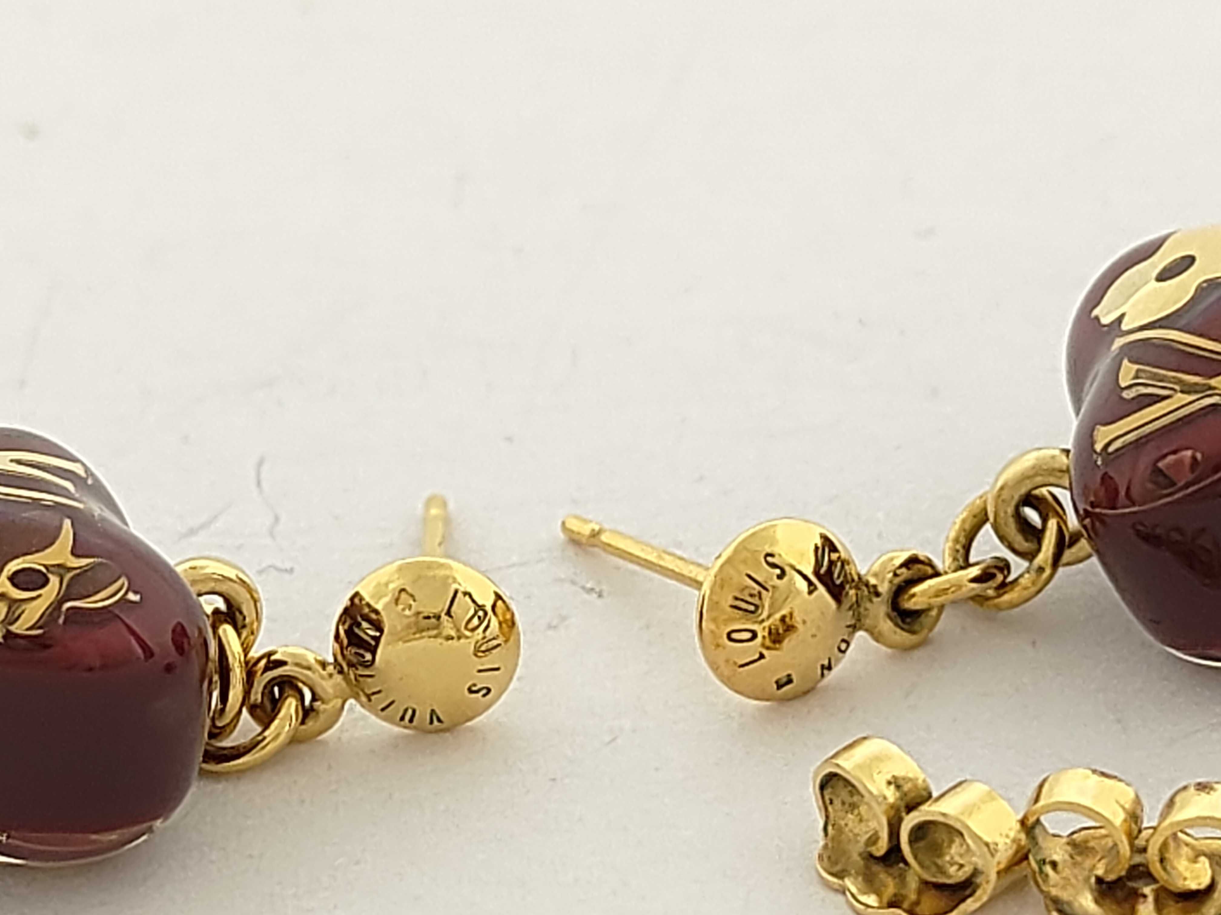 Earrings Inclusion Bordeaux Earrings — view 6