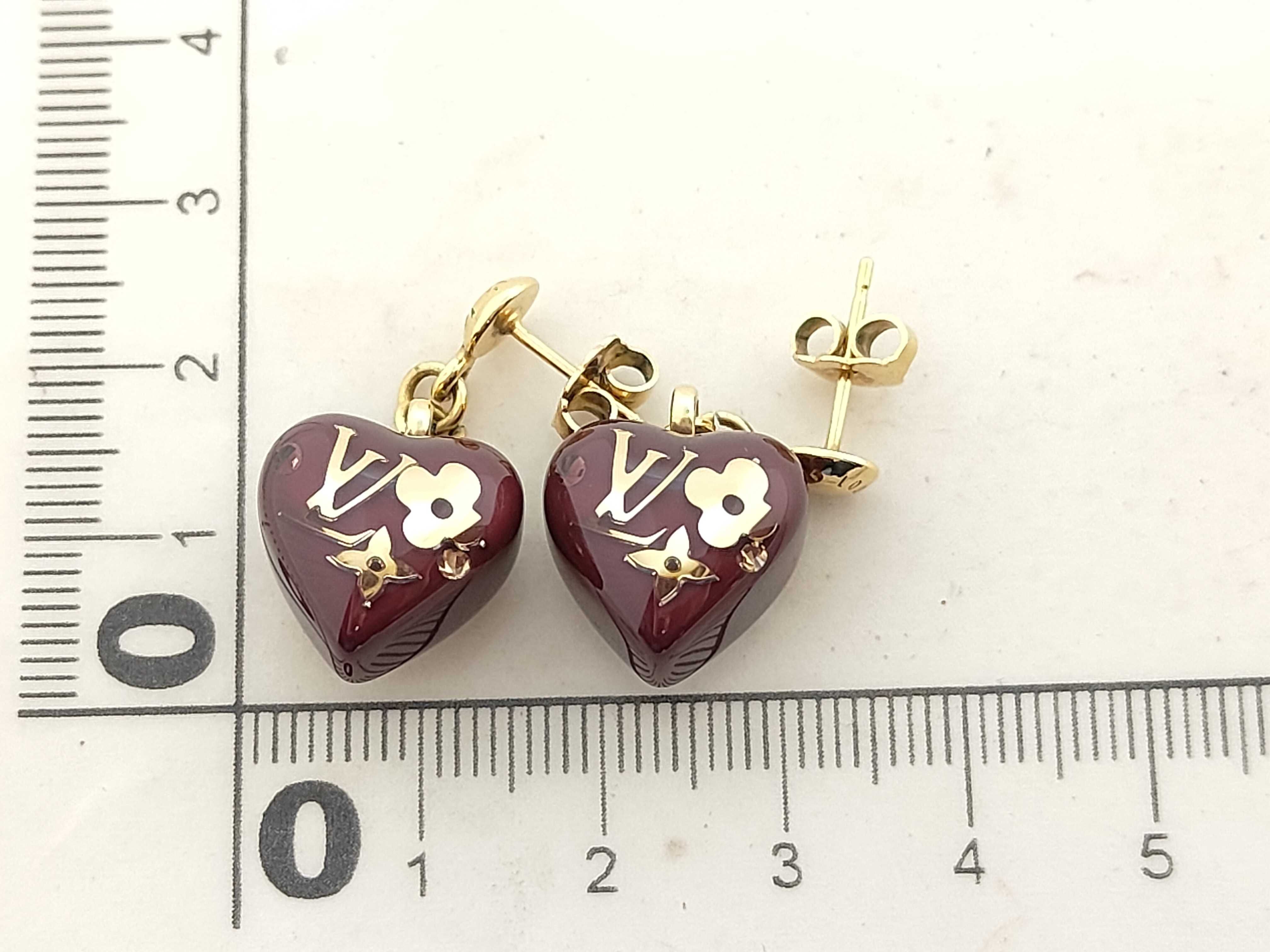 Earrings Inclusion Bordeaux Earrings — view 10
