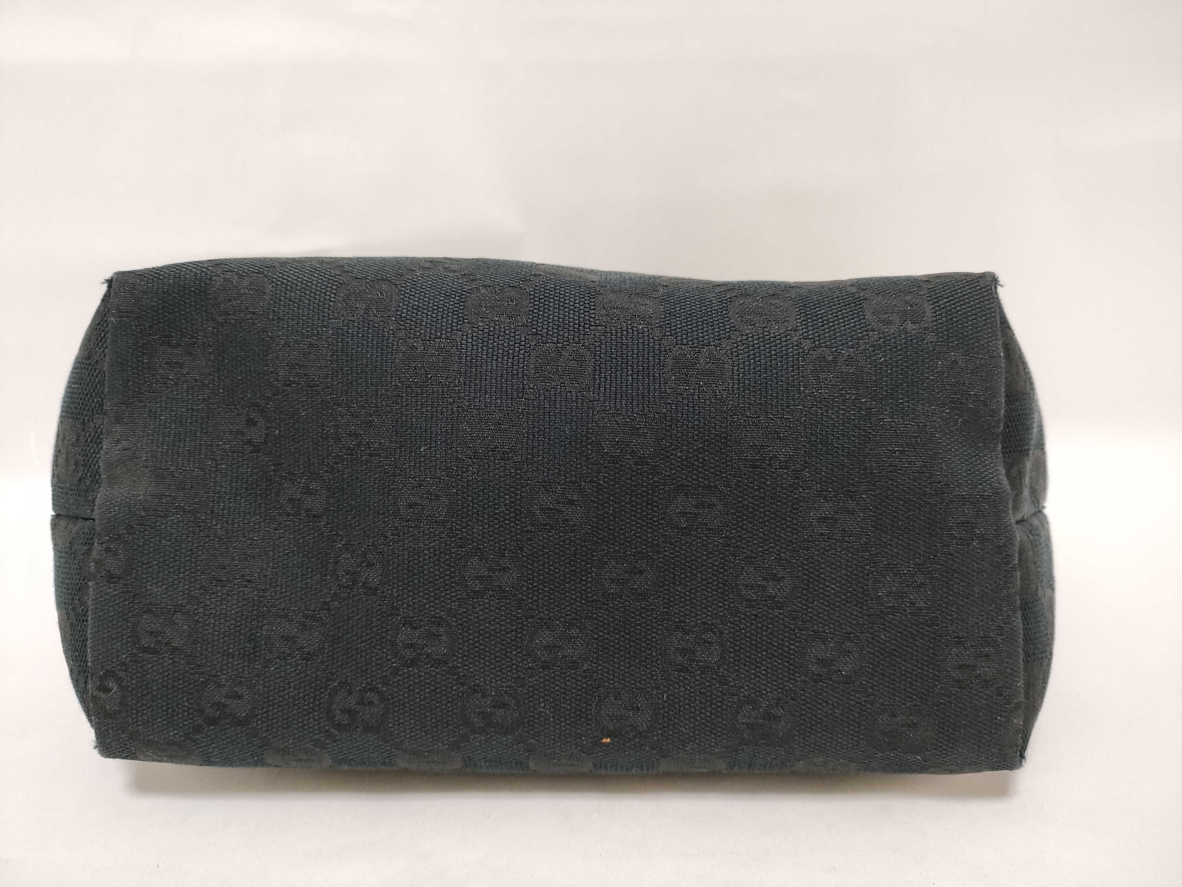 GG Canvas Enamel Handbag 212001 Black W30cm Handbag — view 7
