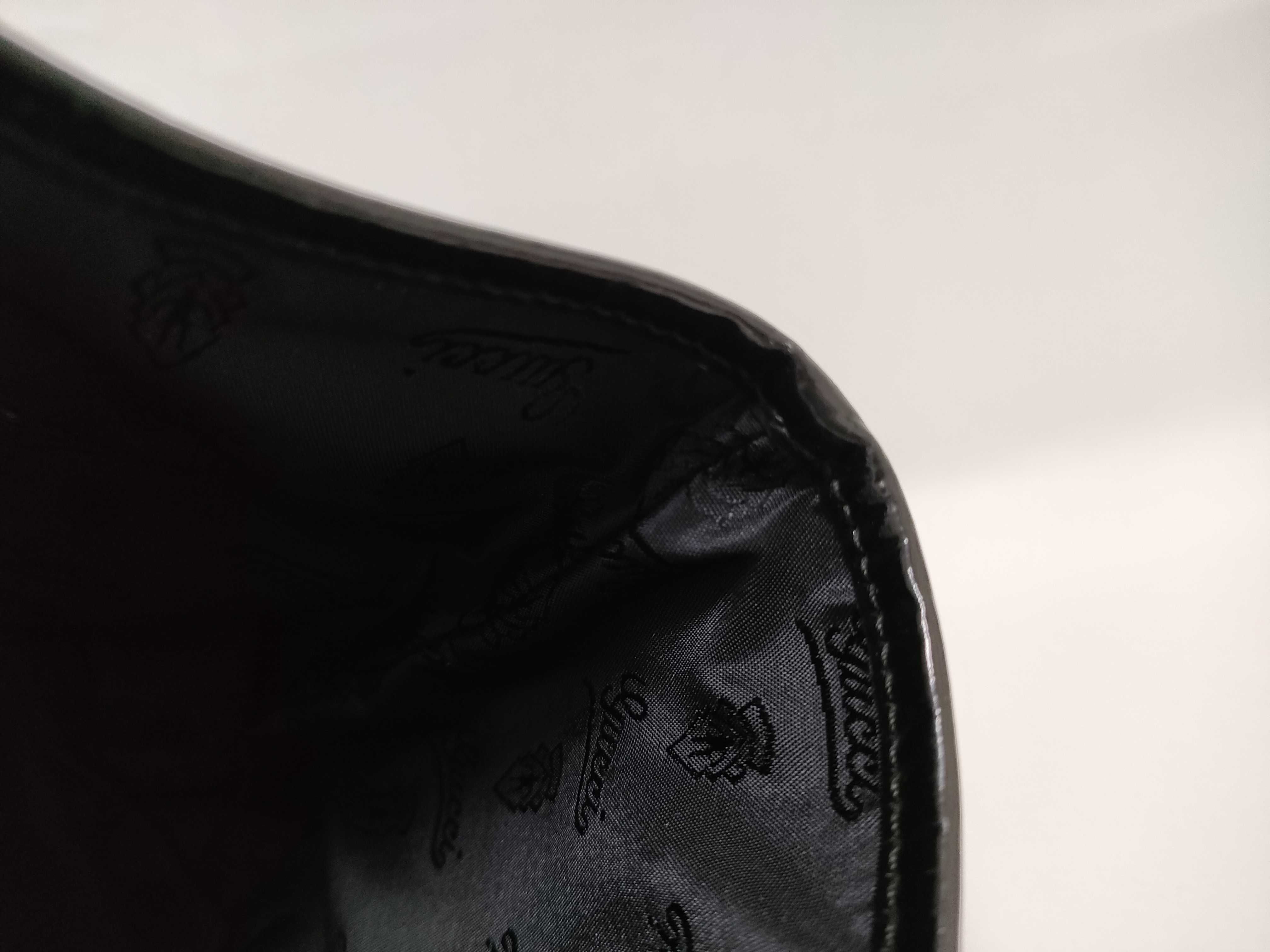GG Canvas Enamel Handbag 212001 Black W30cm Handbag — view 8