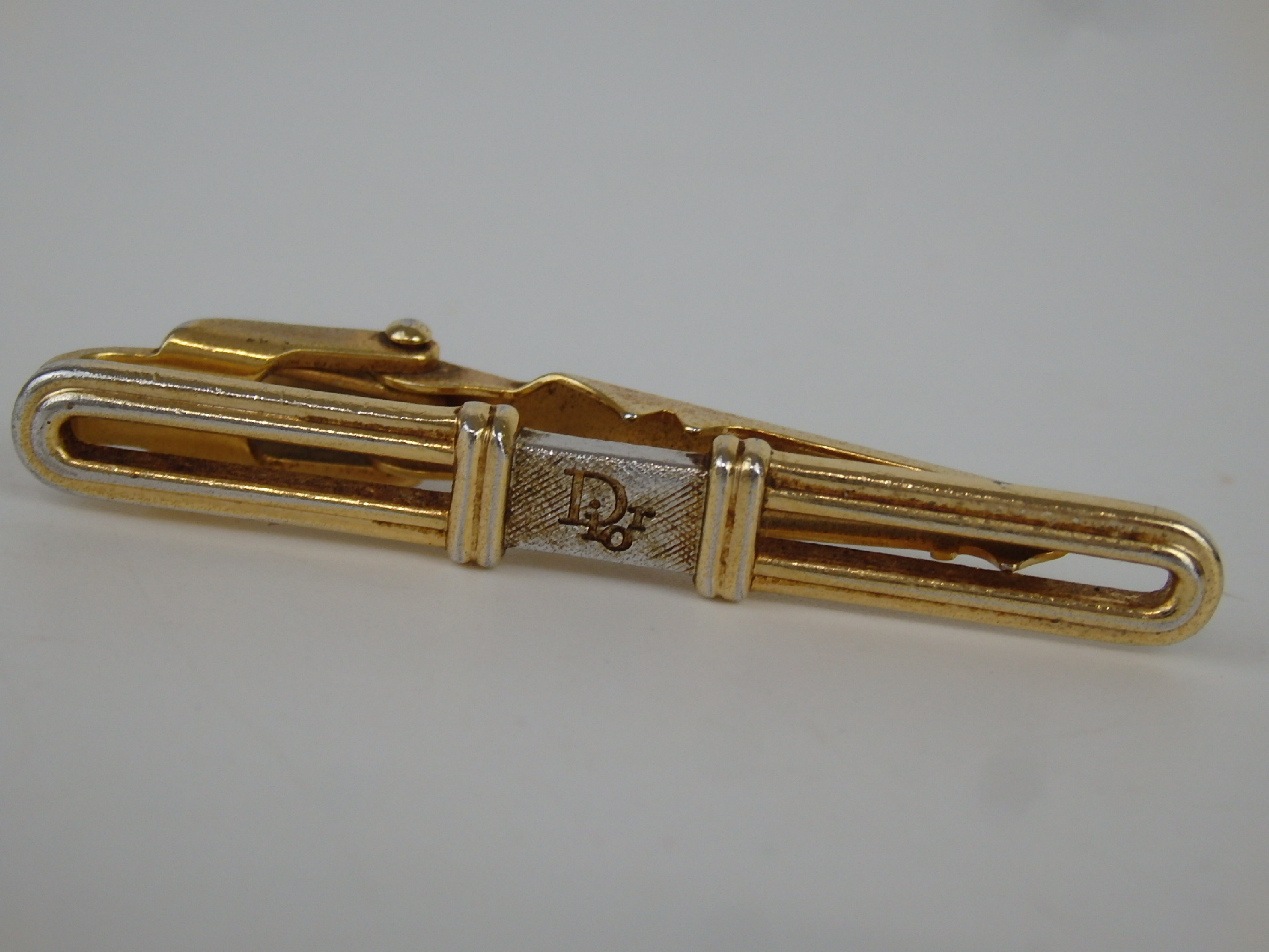 logo tie clip, tie clip and cufflinks — view 2