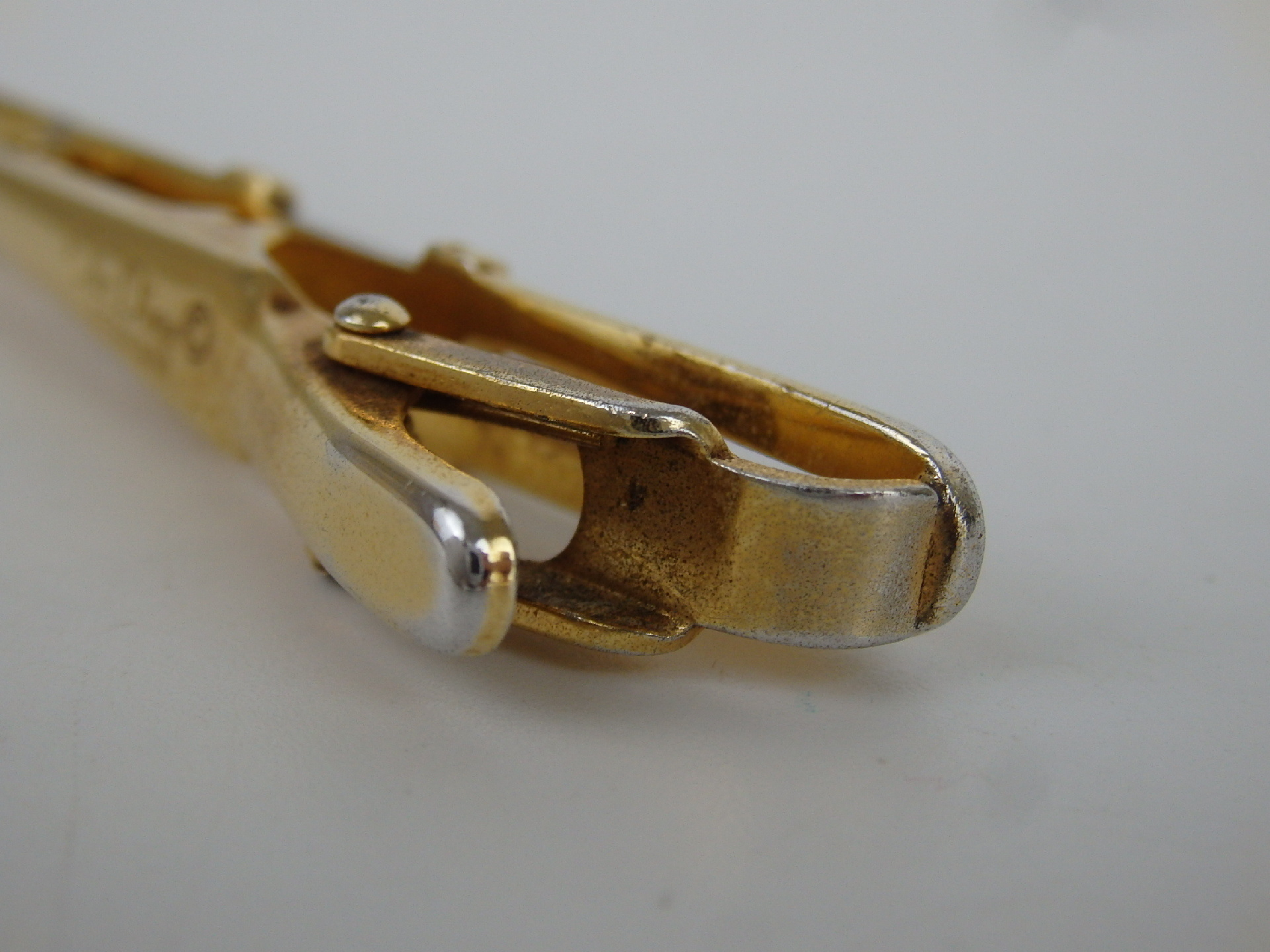 logo tie clip, tie clip and cufflinks — view 4