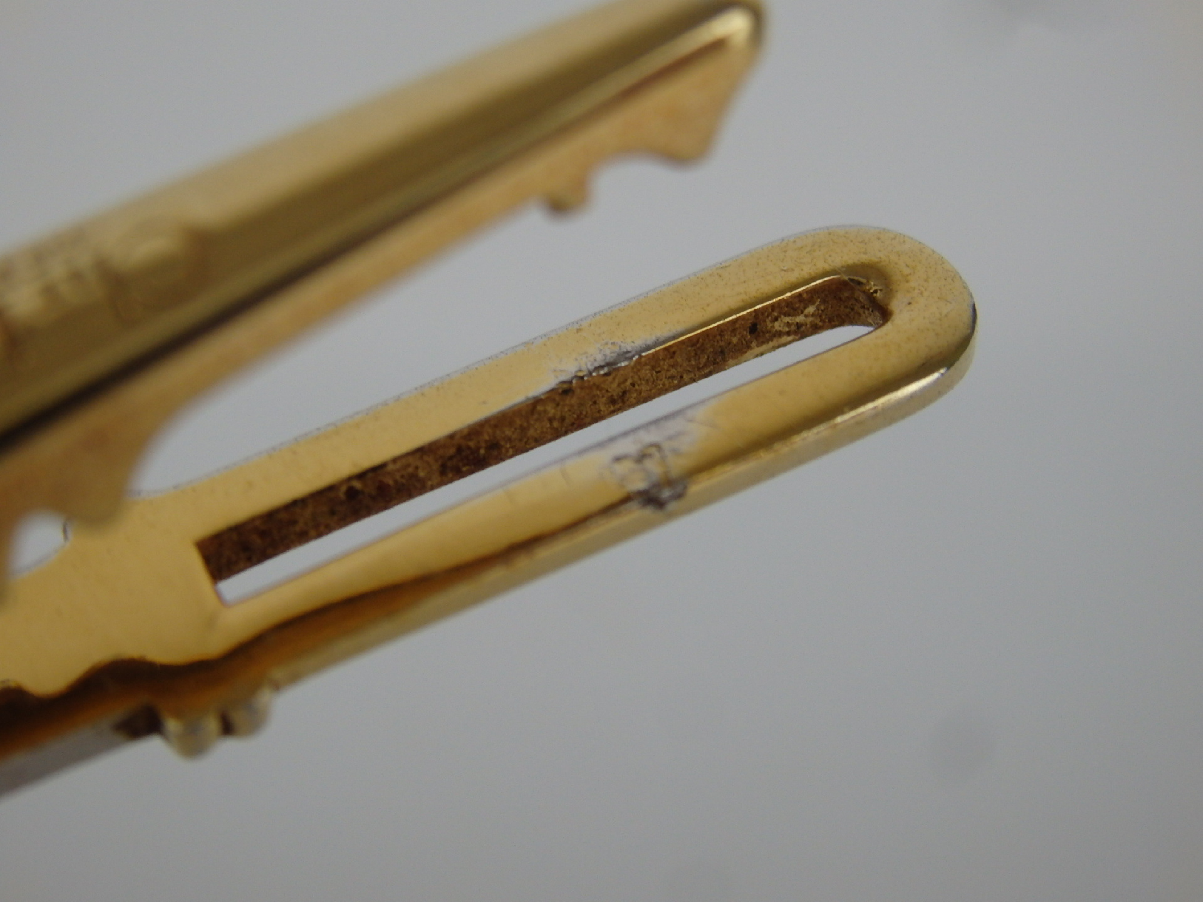 logo tie clip, tie clip and cufflinks — view 5