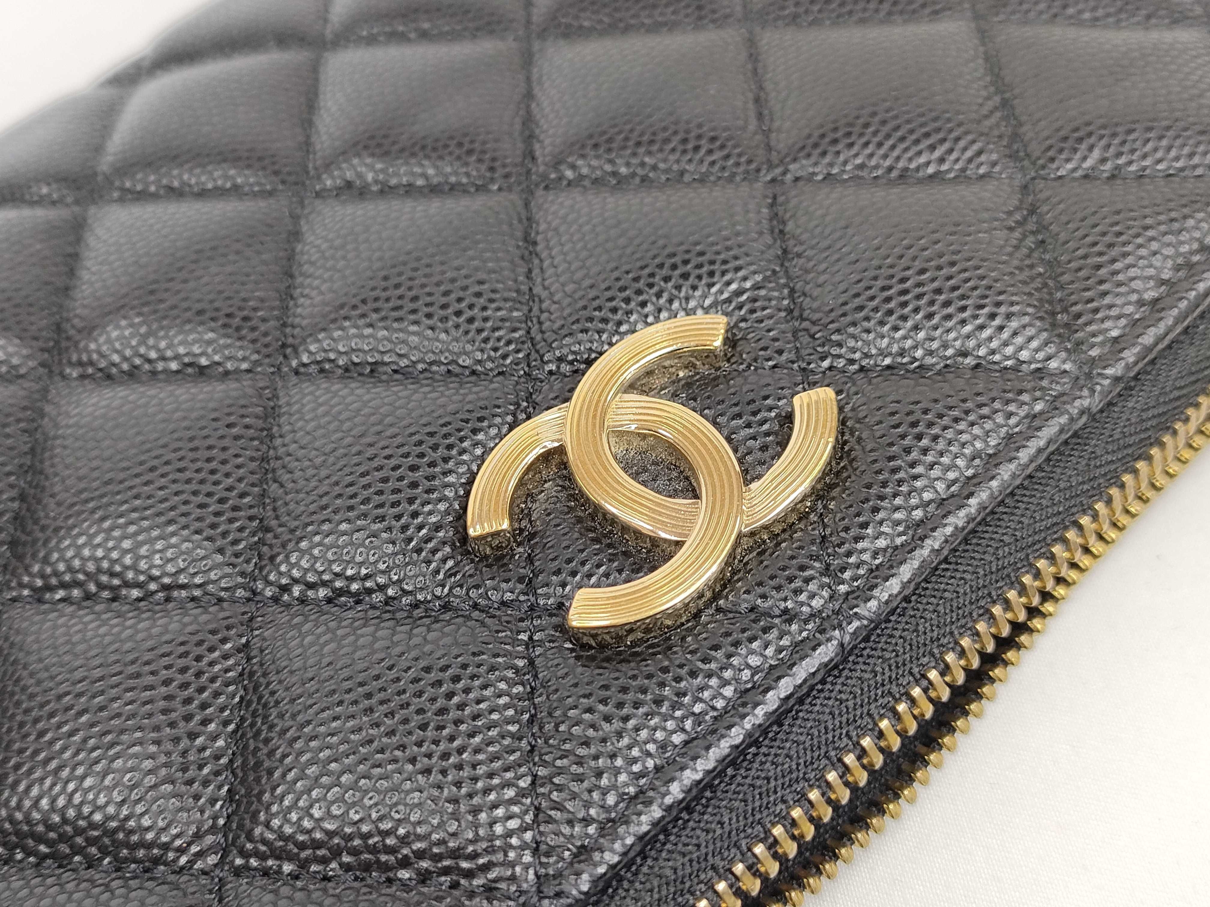 Caviar Skin Matelassé Pouch — view 14