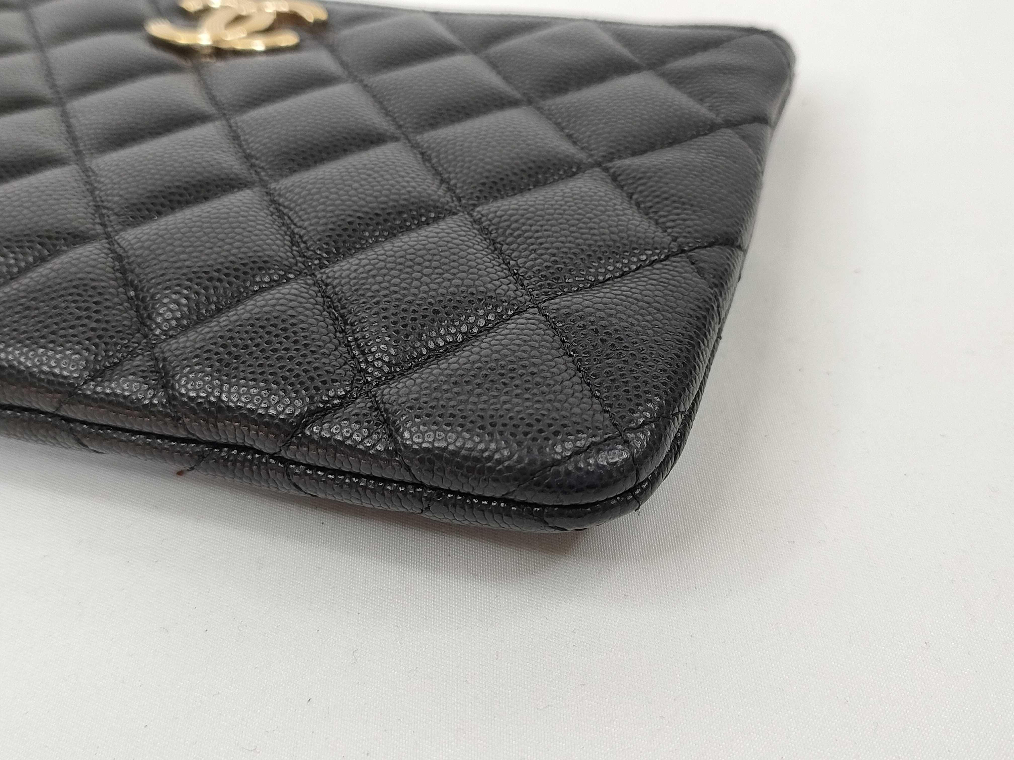 Caviar Skin Matelassé Pouch — view 3