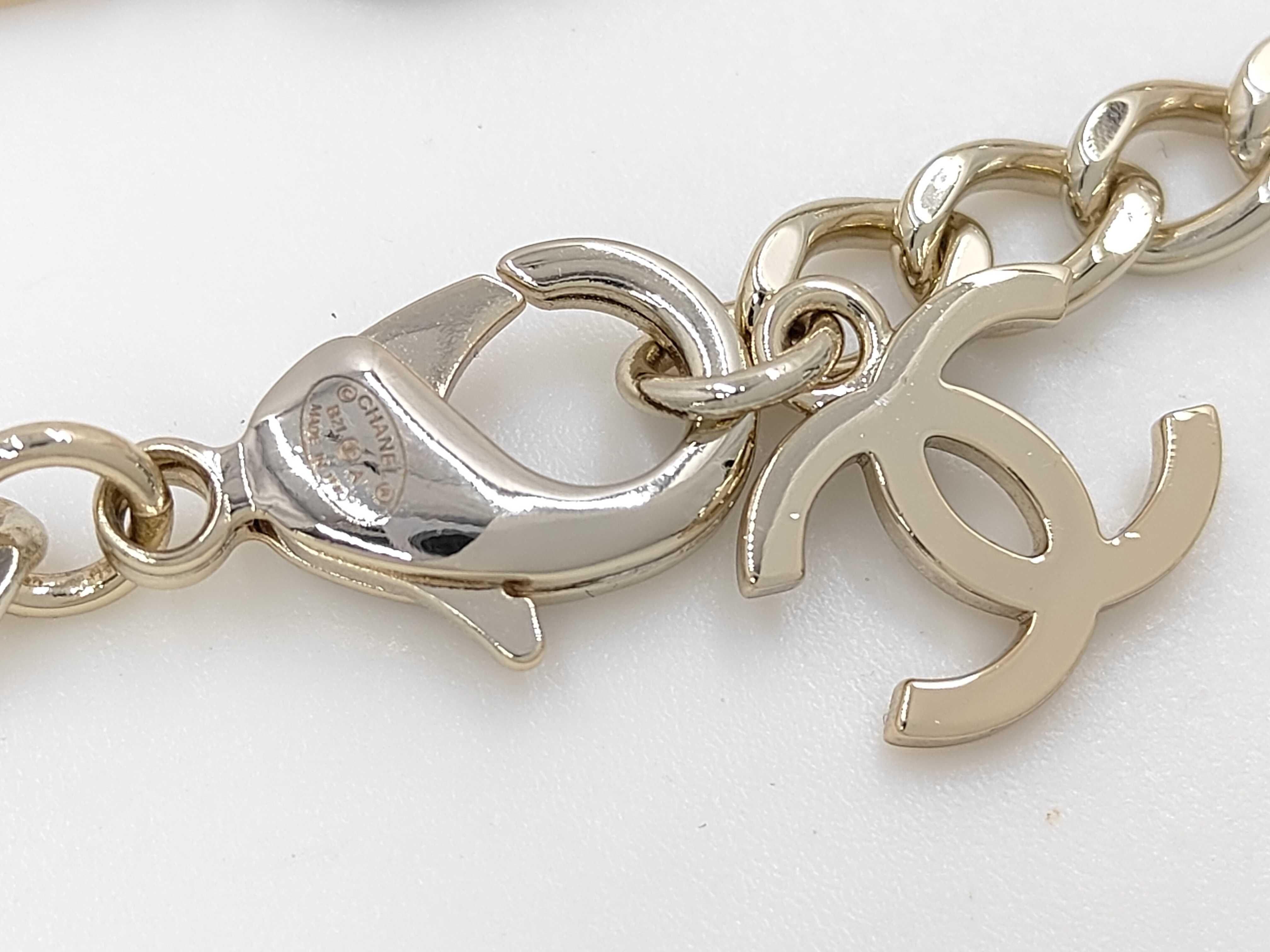 Coco Mark Rhinestone Bracelet Necklace — view 5