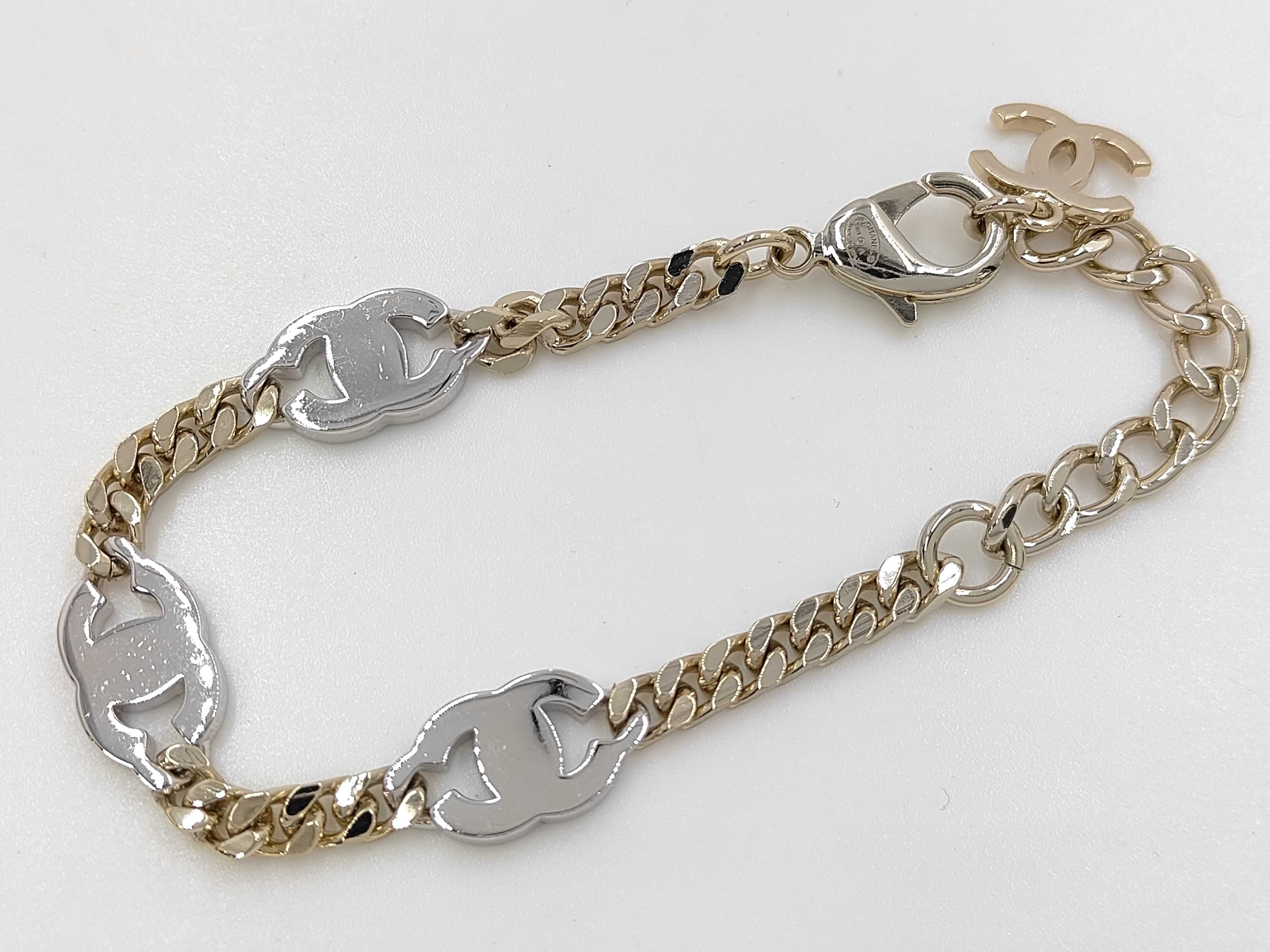 Coco Mark Rhinestone Bracelet Necklace — view 7