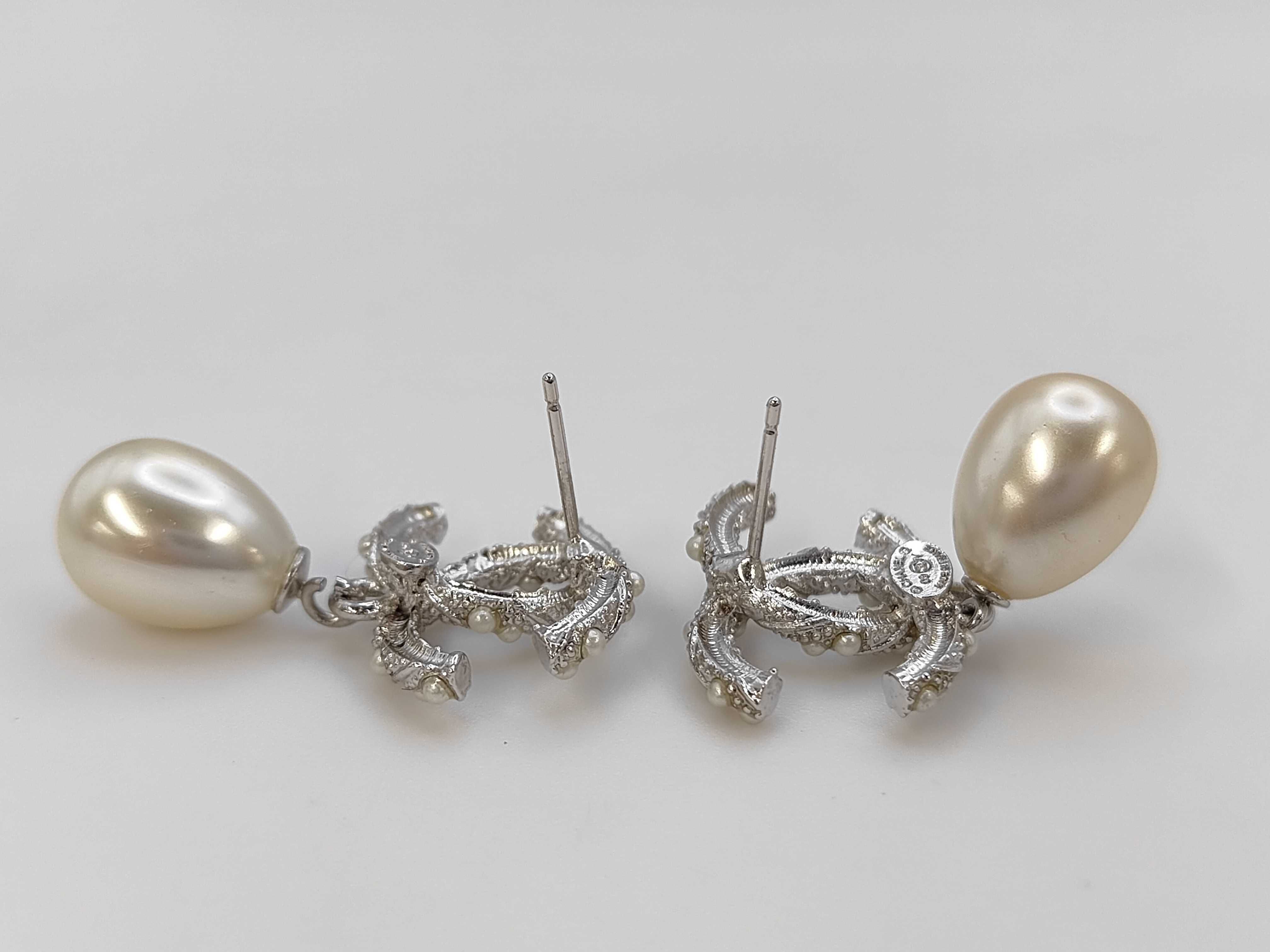 pearl earrings — view 6