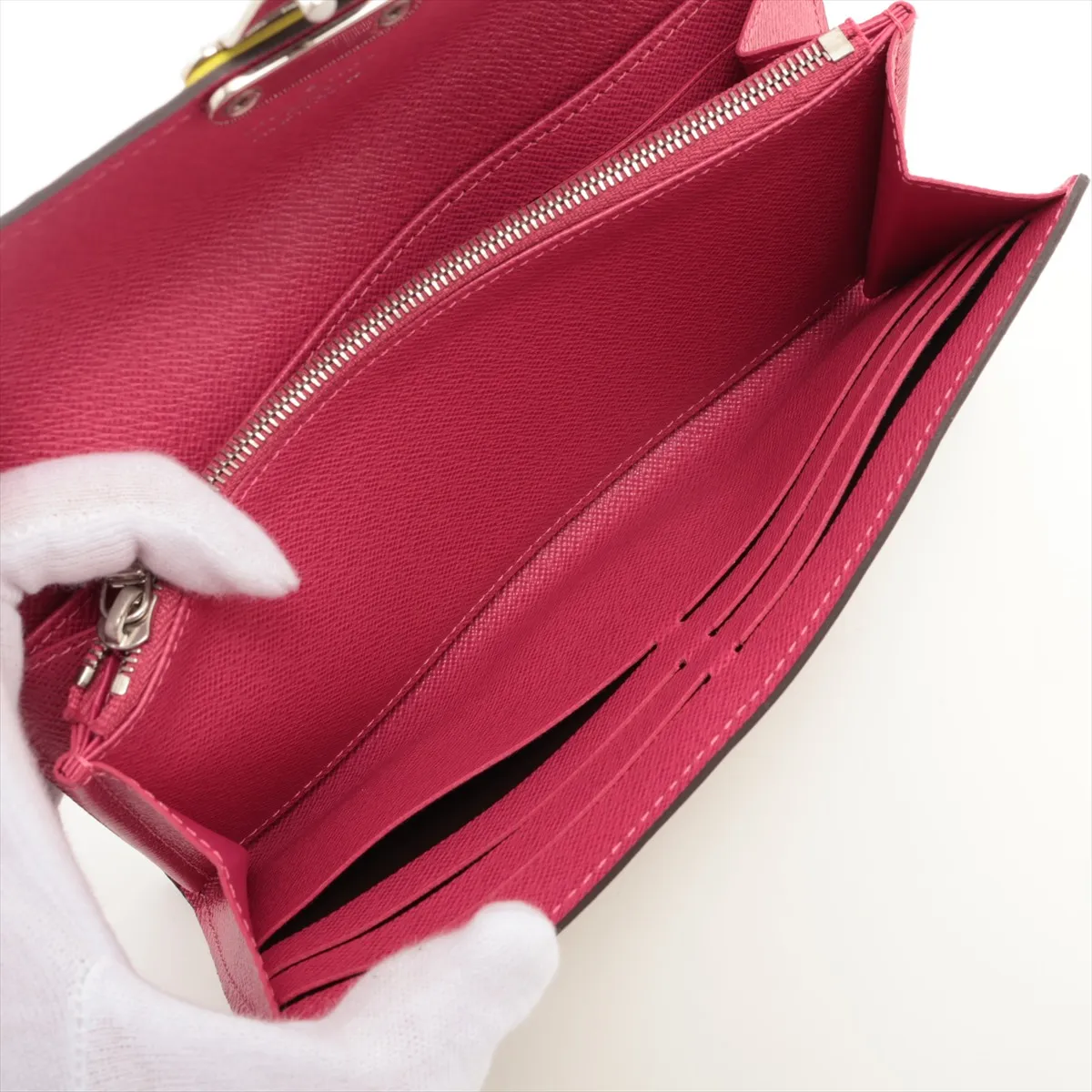 Epi Tribal Mask M60792 MI0135 Pivoine Long Wallet — view 6