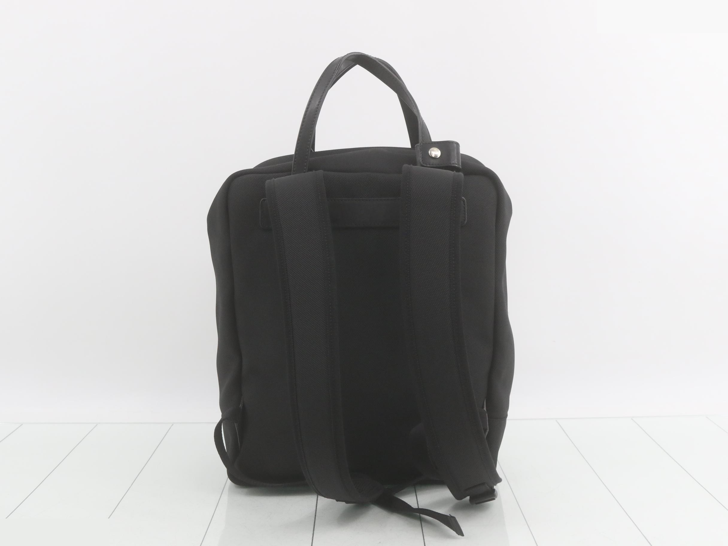 Backpack, Nylon, Black — view 2