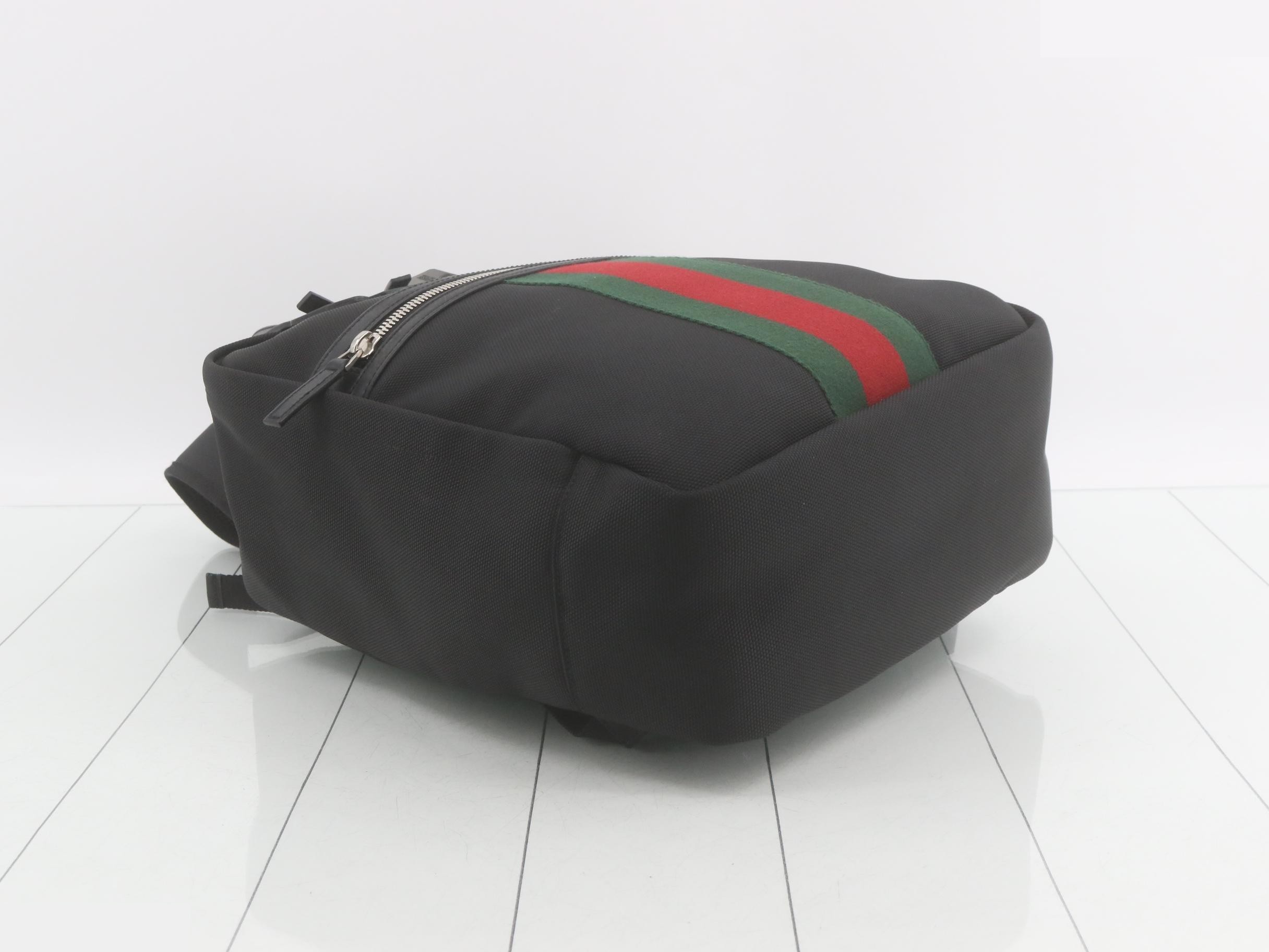 Backpack, Nylon, Black — view 5