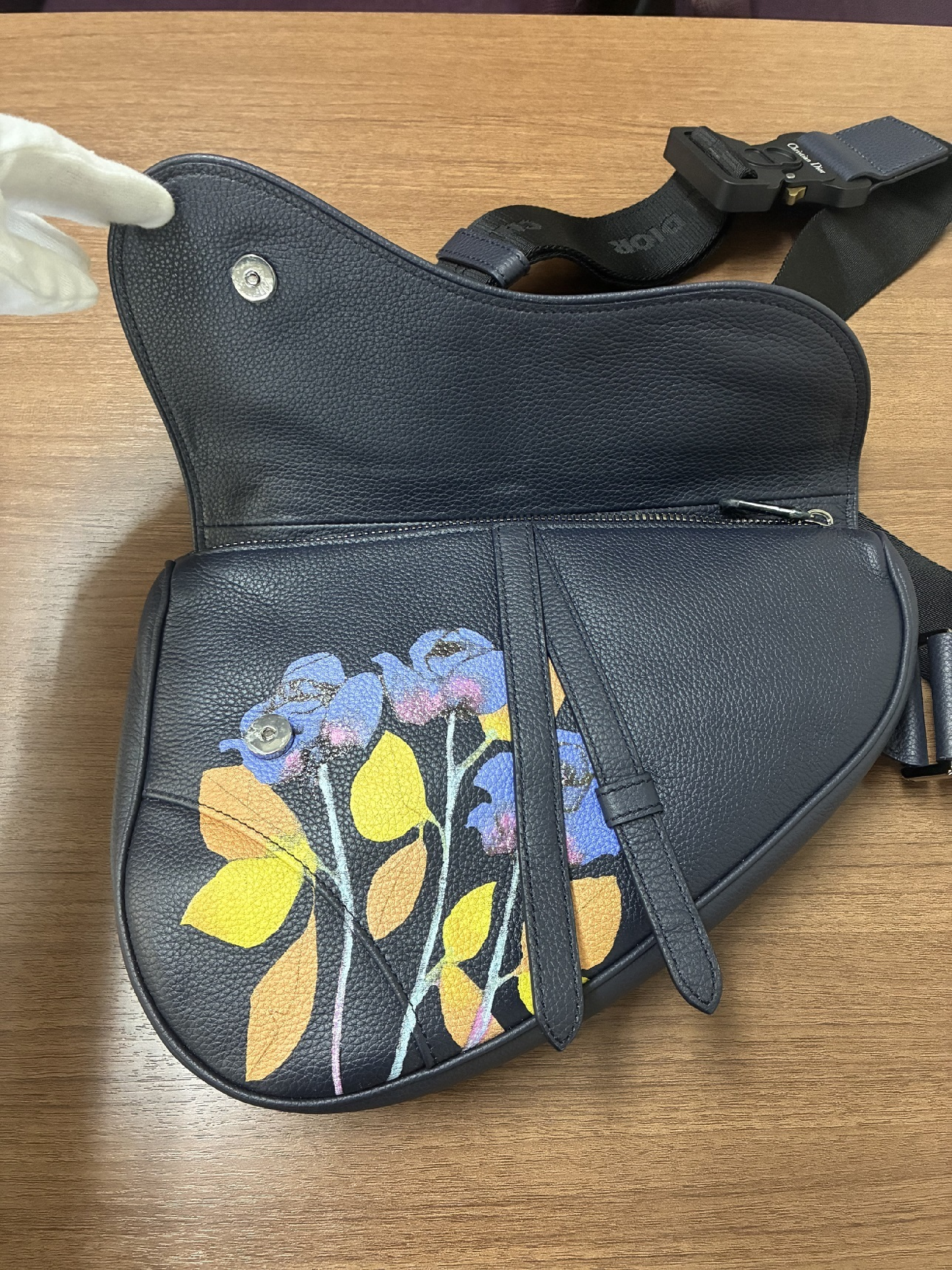 Body Saddle Alex Foxton Navy Men's Bag — view 4