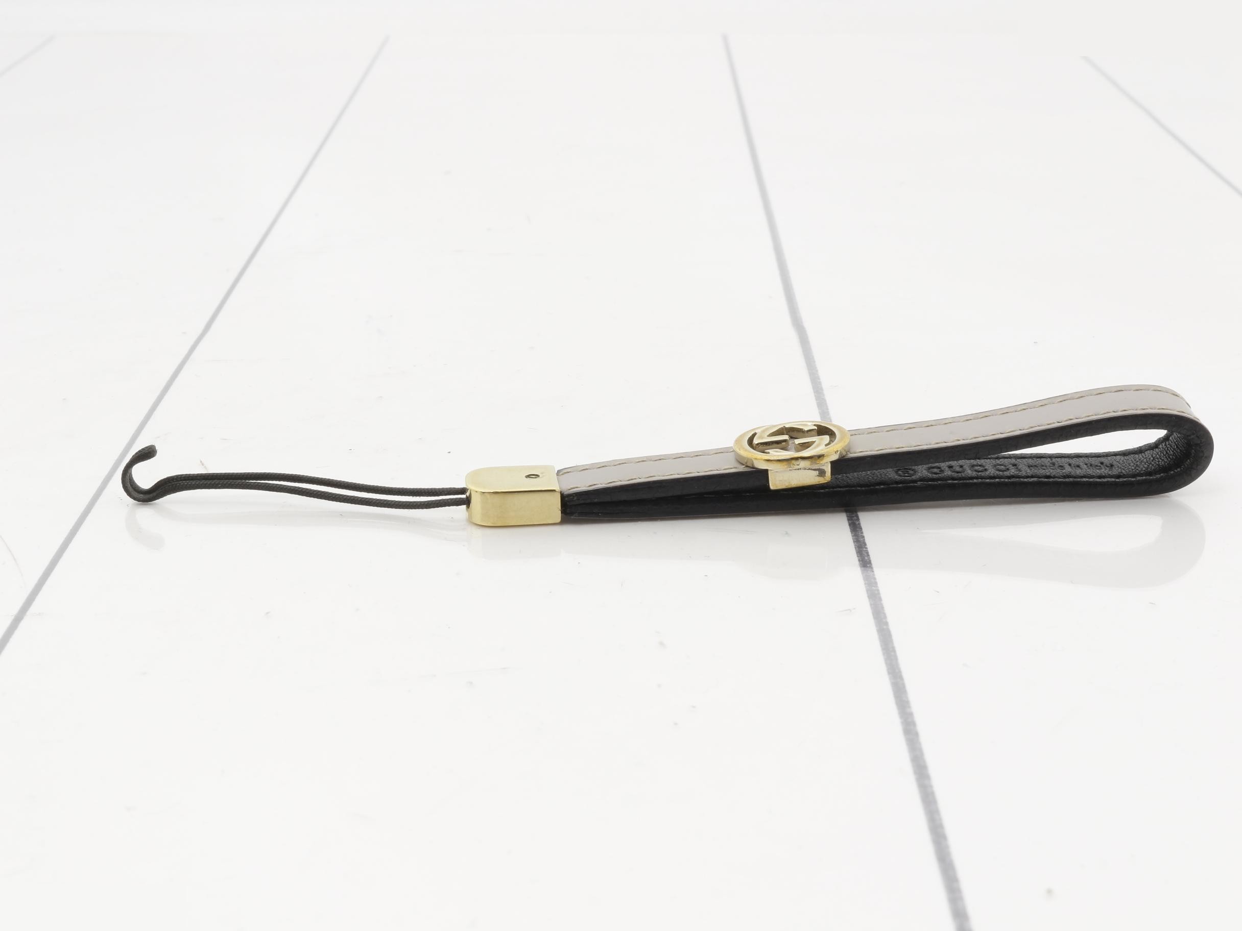 Interlocking leather strap — view 3