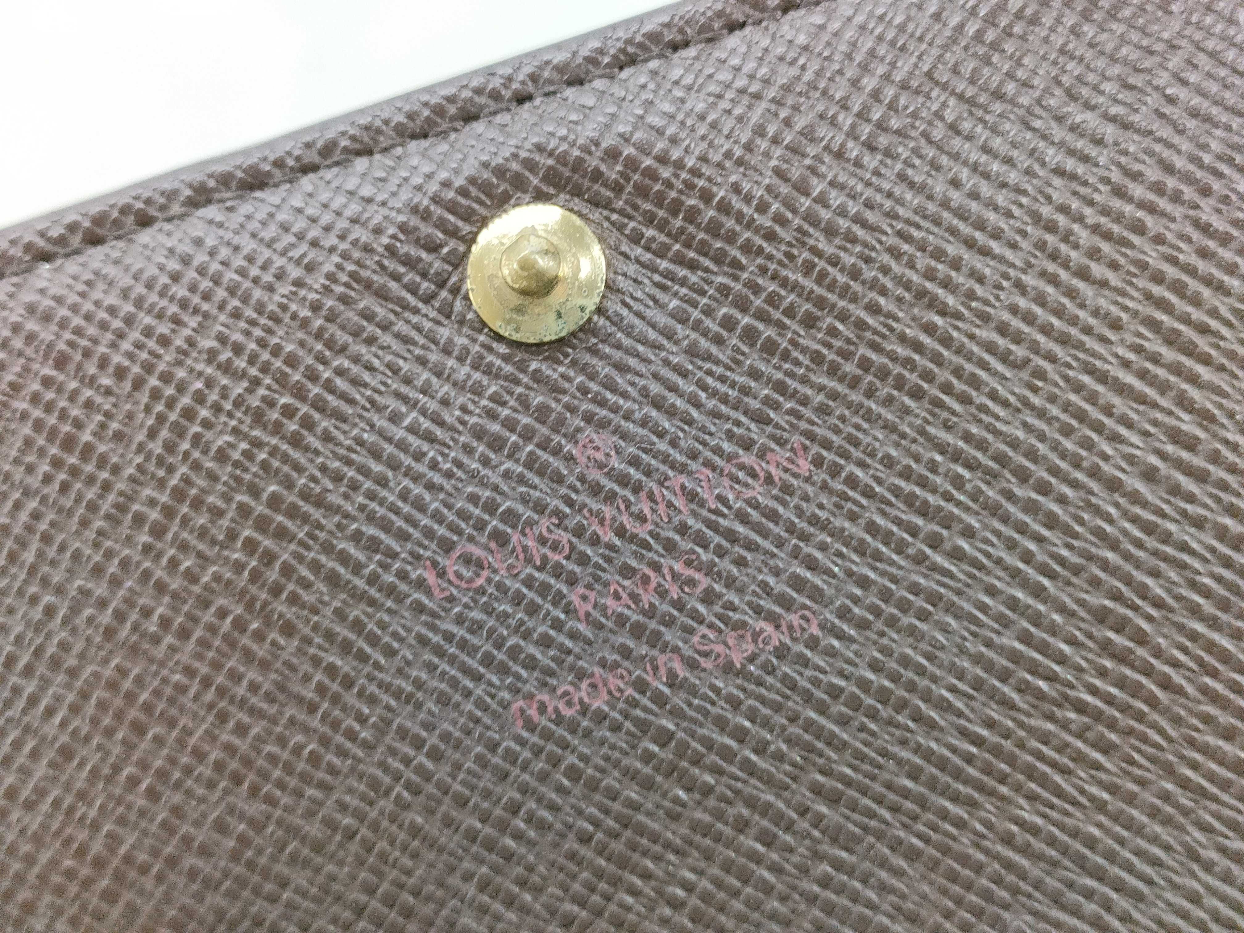 Damier LV Tresor Damier Wallet — view 9