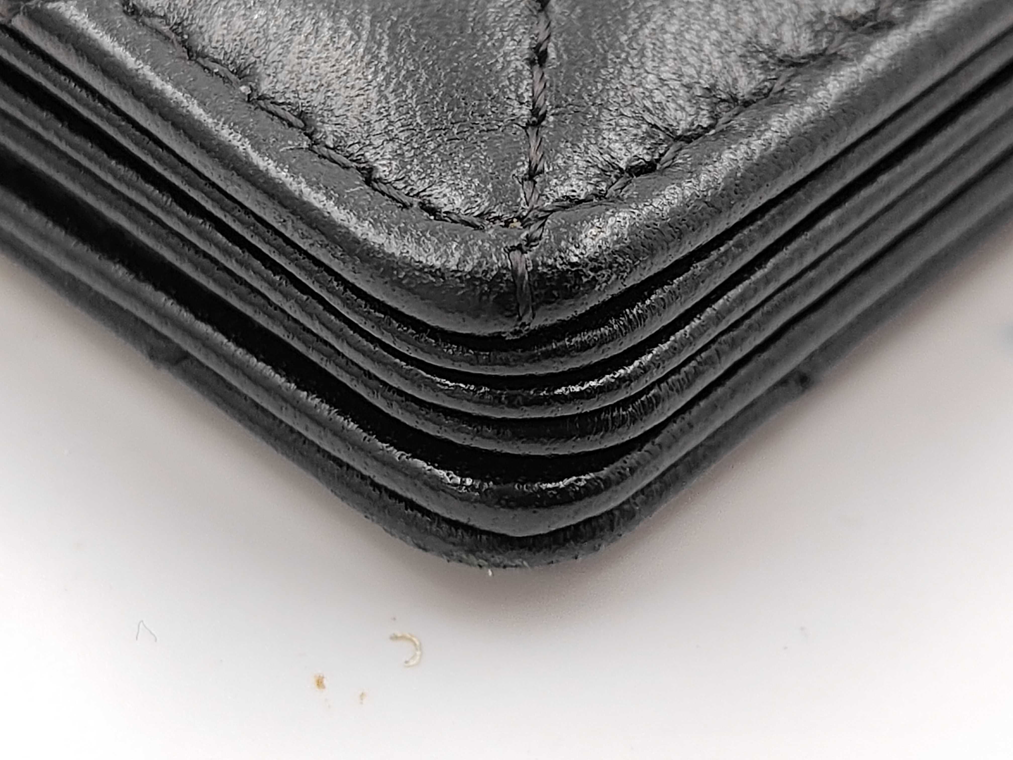Chain Wallet Lambskin Shoulder Bag — view 5