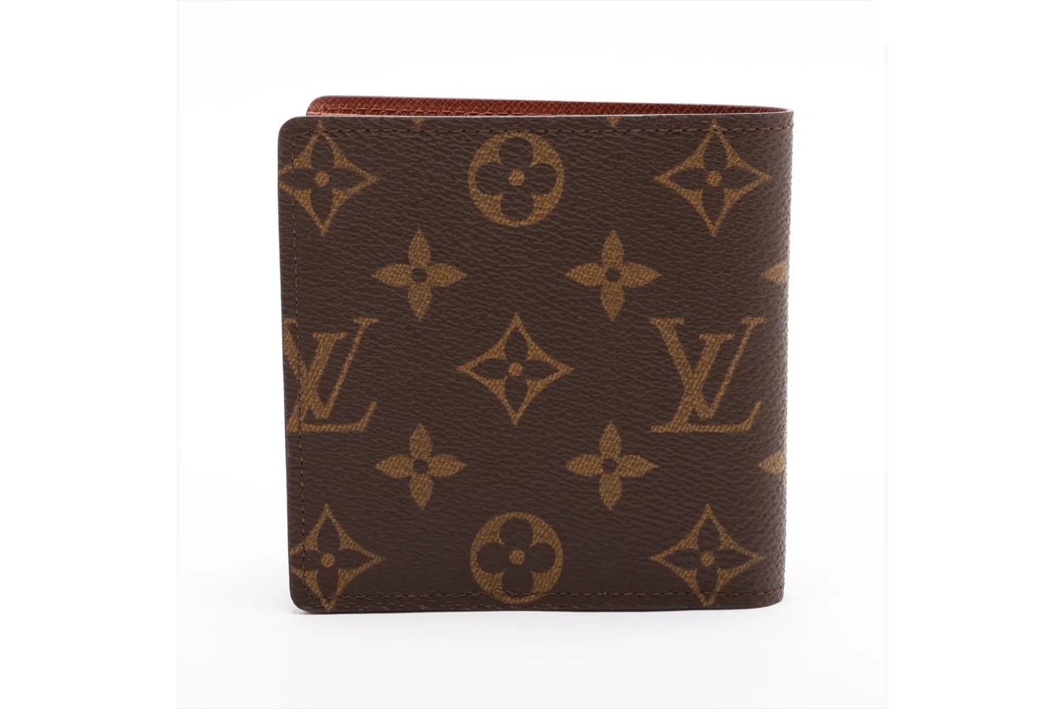 Monogram Portefeuille Marco M61675 Leather Bi-fold Wallet — view 2