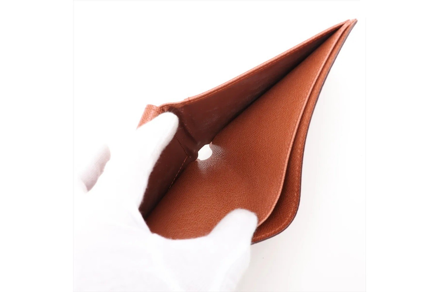 Monogram Portefeuille Marco M61675 Leather Bi-fold Wallet — view 4